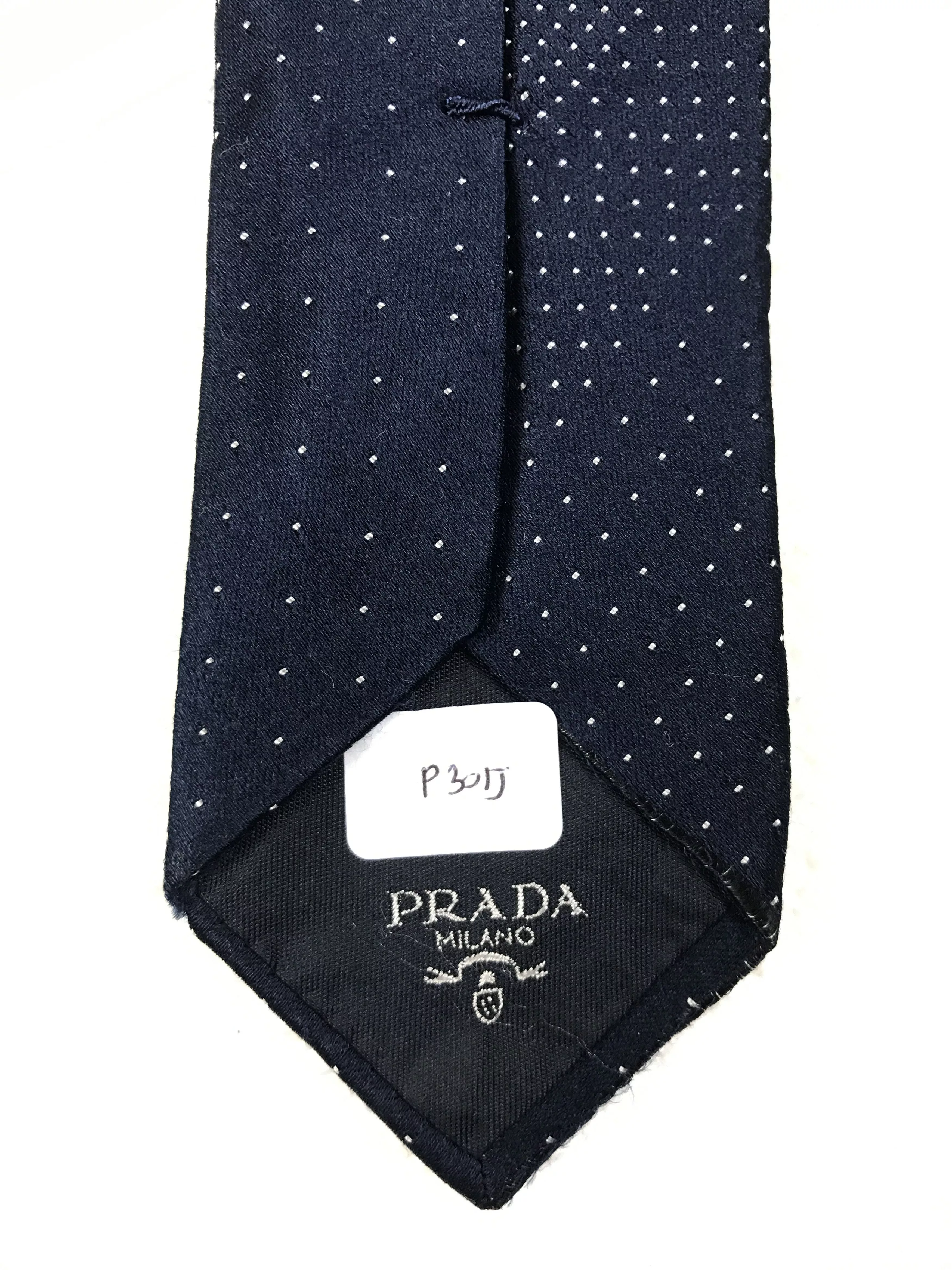 Prada Ties Pocketsquares Vintage Prada Silk Necktie Multi