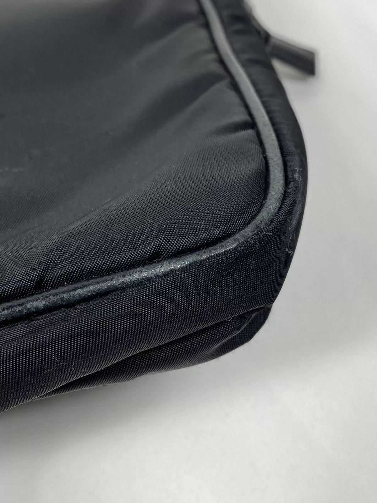 Prada Handle Bags Prada Tessuto Nylon Hand Bag Black