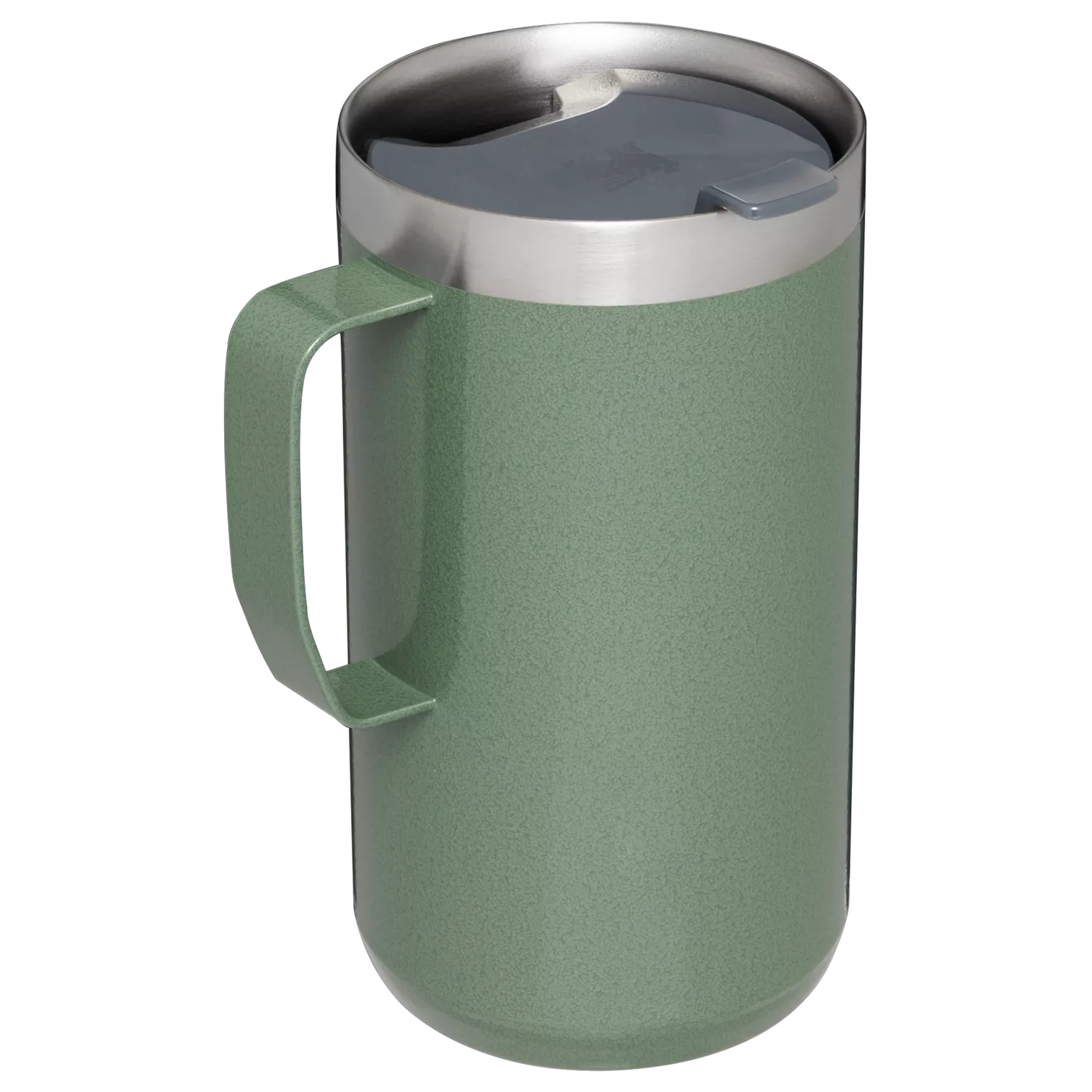 Stanley 24 OZ Stay Hot Camp Mug In Hammertone Green