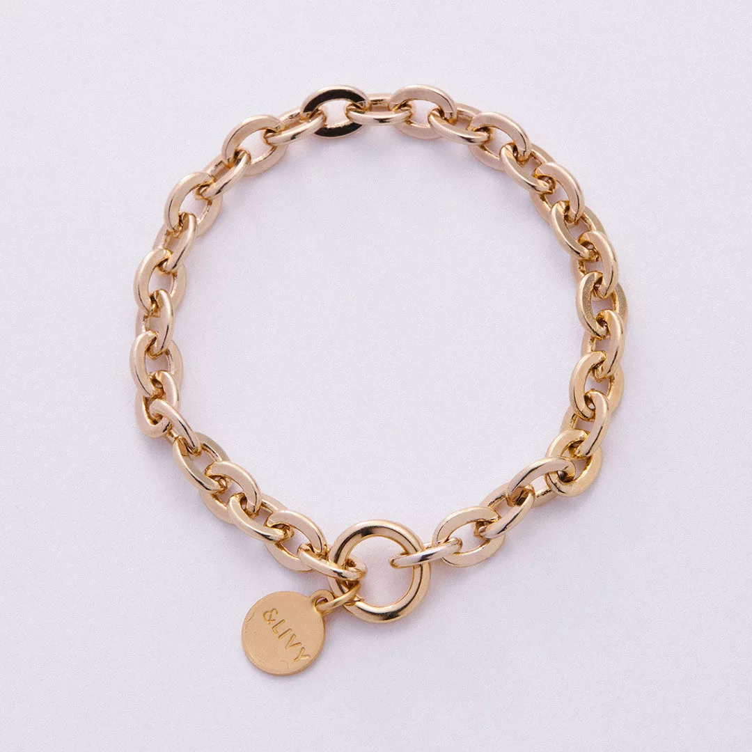Classic Rolo Intention Chain Bracelet