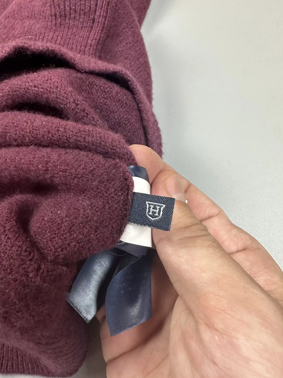 Hackett Sweaters Knitwear Woolen sweater dark rose Hackett Pink