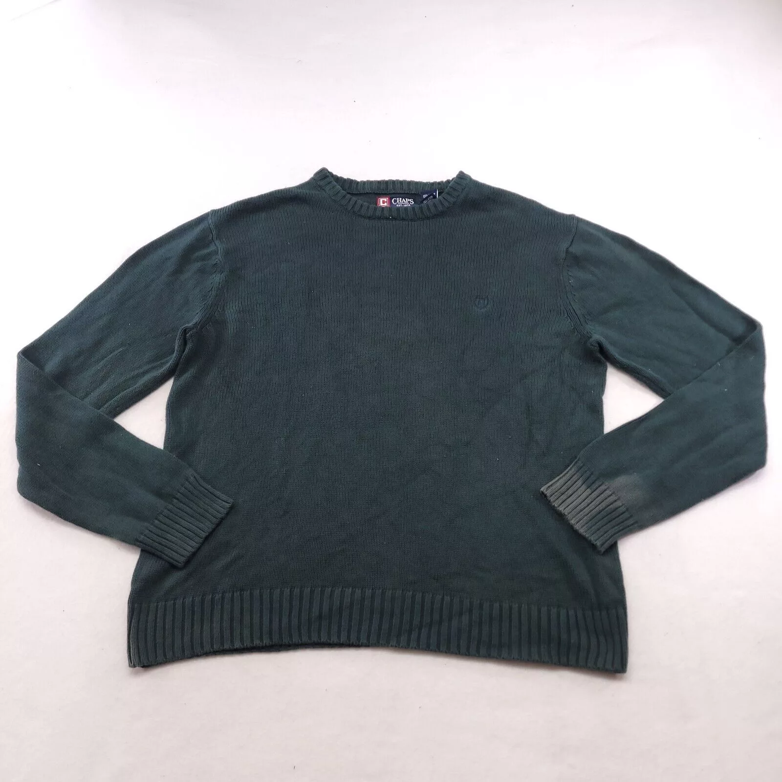 Chaps Sweaters Knitwear Chaps Pullover Sweater Mens Size Extra Large XL Green