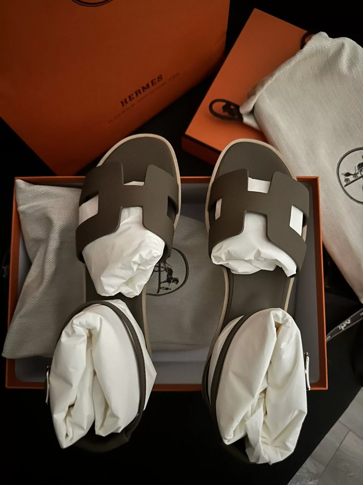 Hermes Sandals Hermes Santorini Multi
