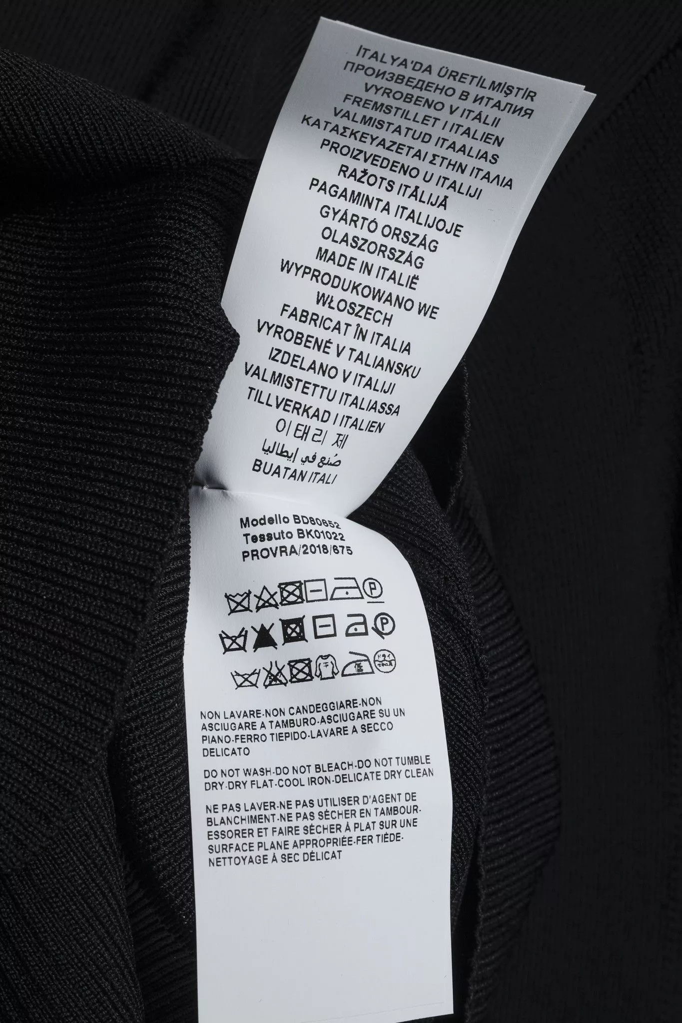 Versus Versace Sweaters Versus Versace Black Knit Sweater