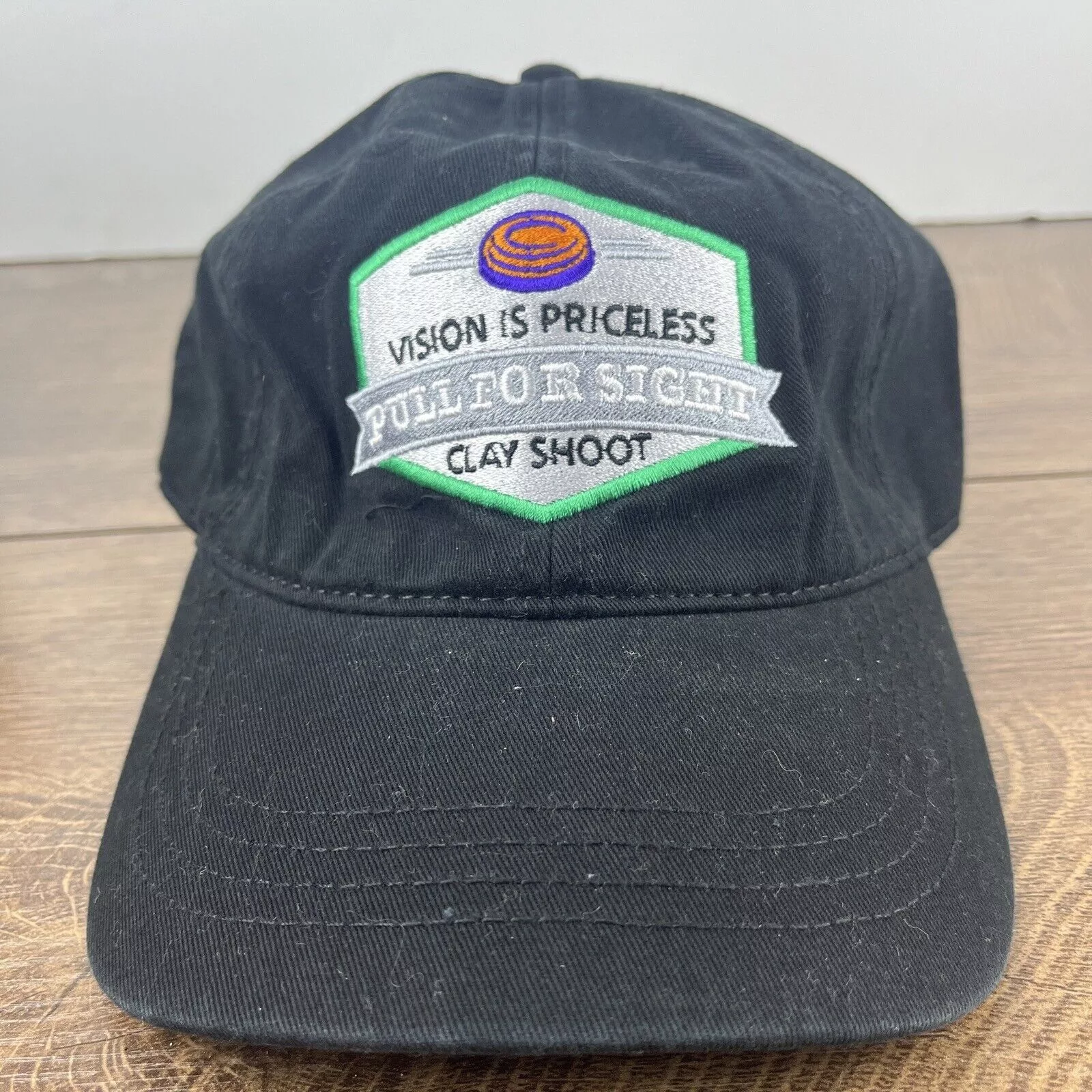 Other Hats Other Pull For Sight Clay Shoot Hat Black Hat Adjustable Adult Siz