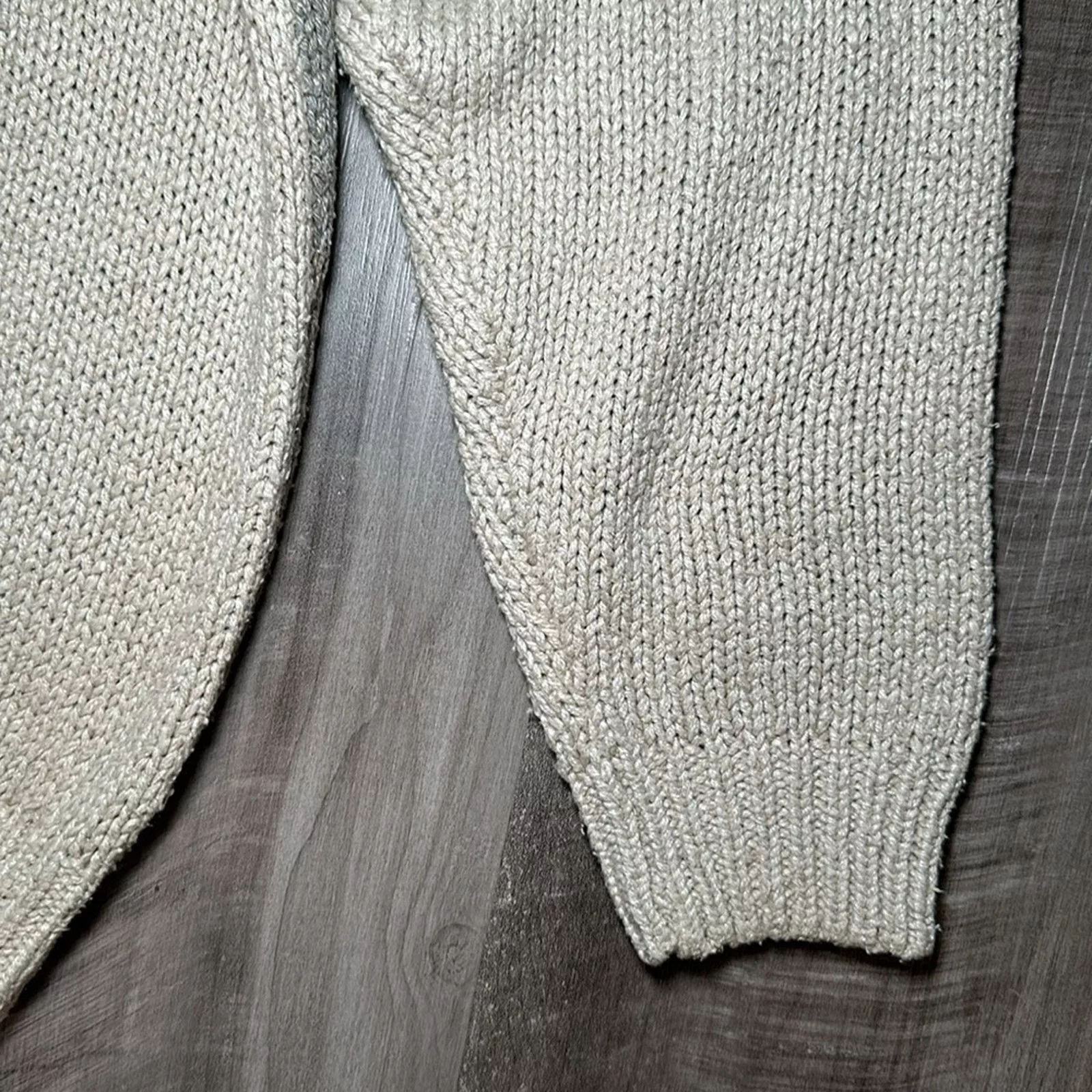 Method Sweaters Knitwear Method Vintage Silk Blend Sweater - Small White