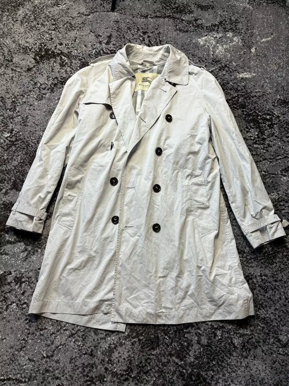 Burberry Heavy Coats Burberry × Vintage VINTAGE Burberry Trench heavy Coat Beige Streetwear