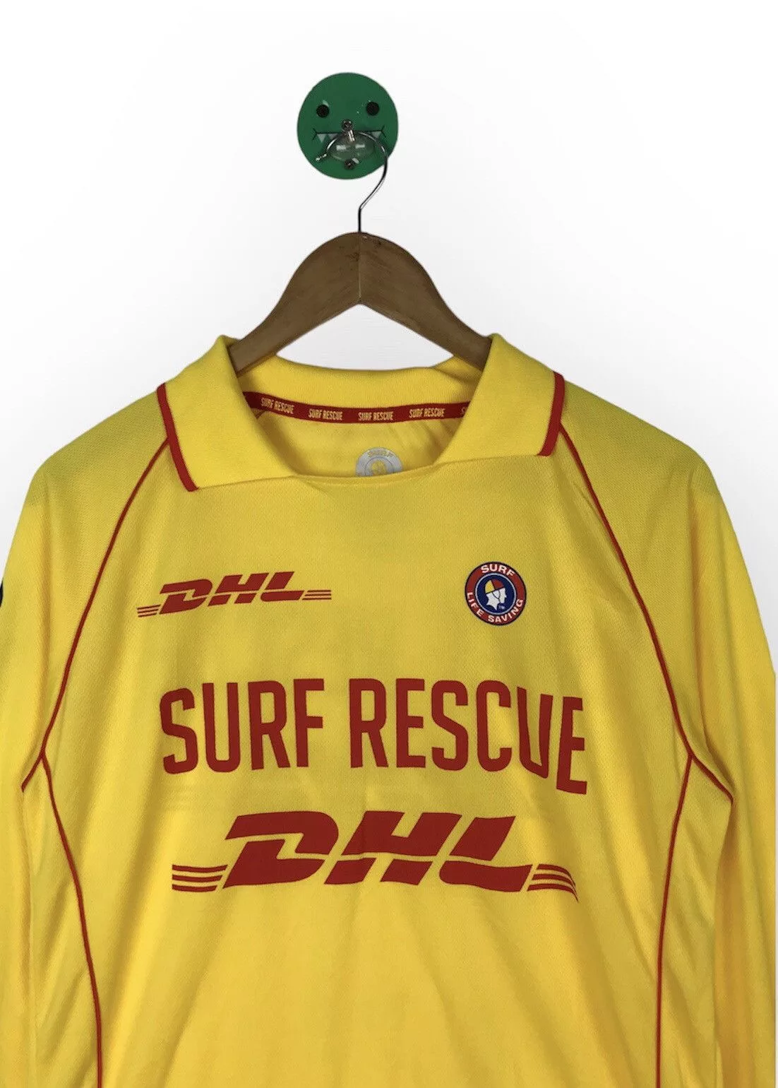DHL Jerseys Dhl Surf Rescue Long Sleeve Jersey Yellow Colour