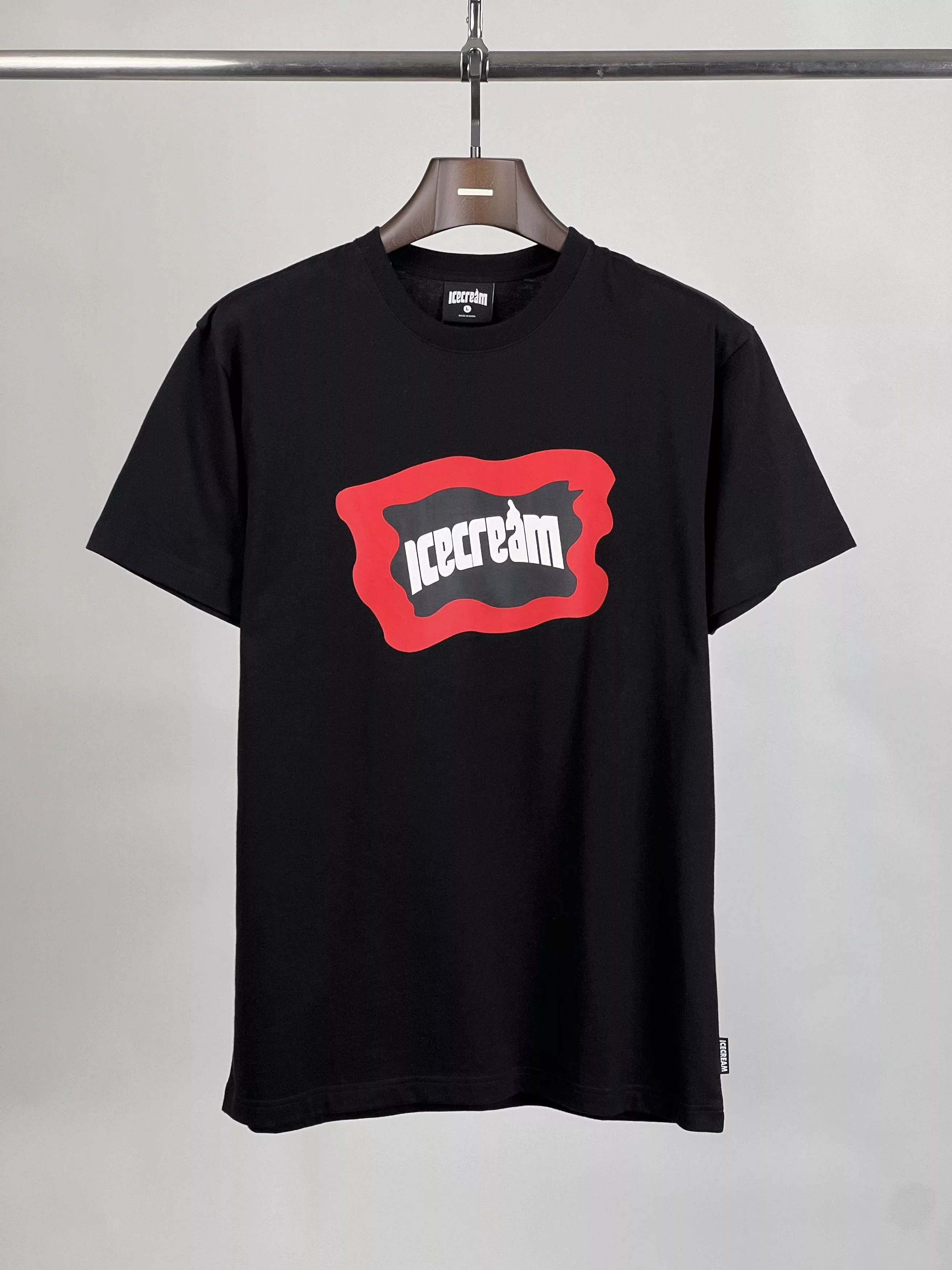 Icecream Short Sleeve T Shirts Icecream UNWORN* STANDARD SHORT SLEEVE TEE Black