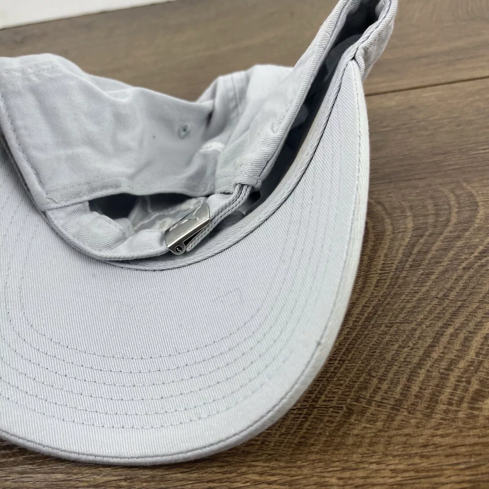 Puma Hats PUMA White Gray Hat PUMA Hat White Adjustable Hat White Adul