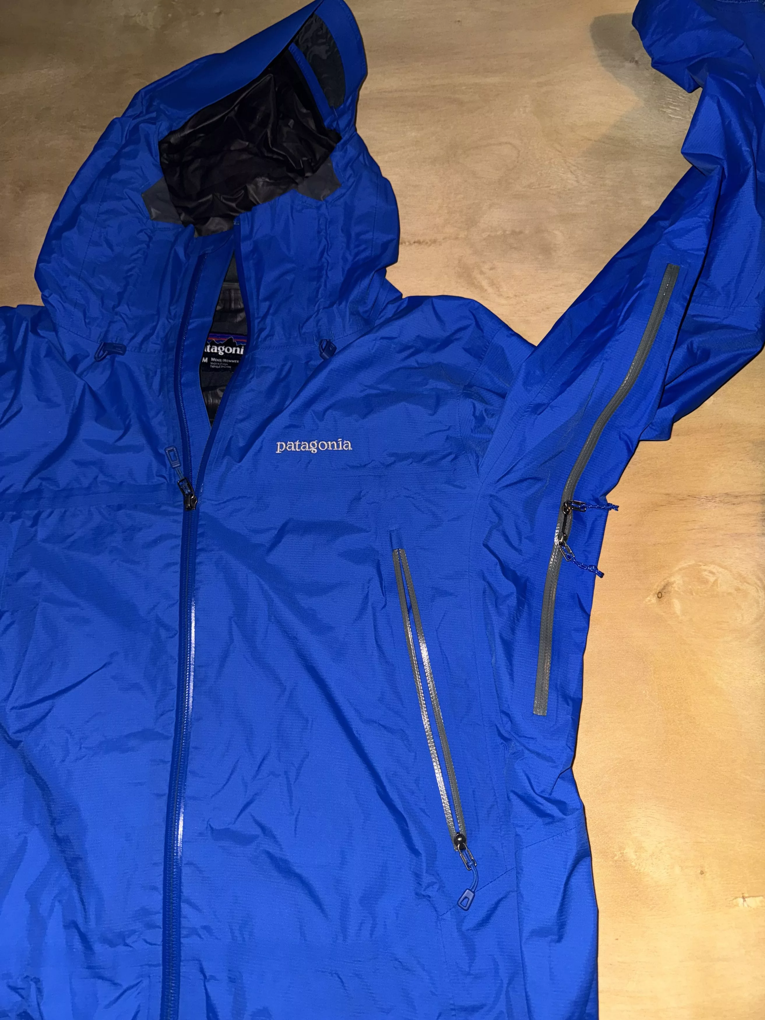 Patagonia Raincoats Patagonia Waterproof Shell Jacket Blue