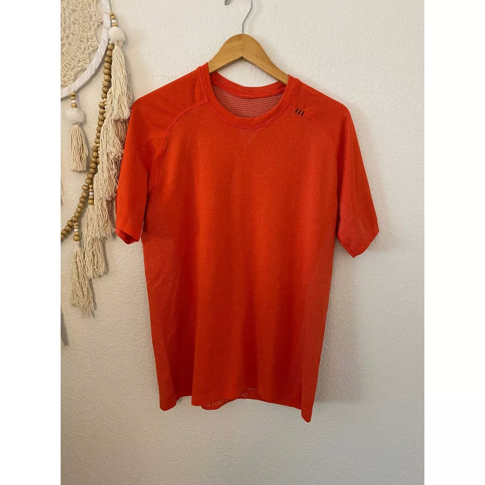 Lululemon Short Sleeve T Shirts Men’s Lululemon top Orange