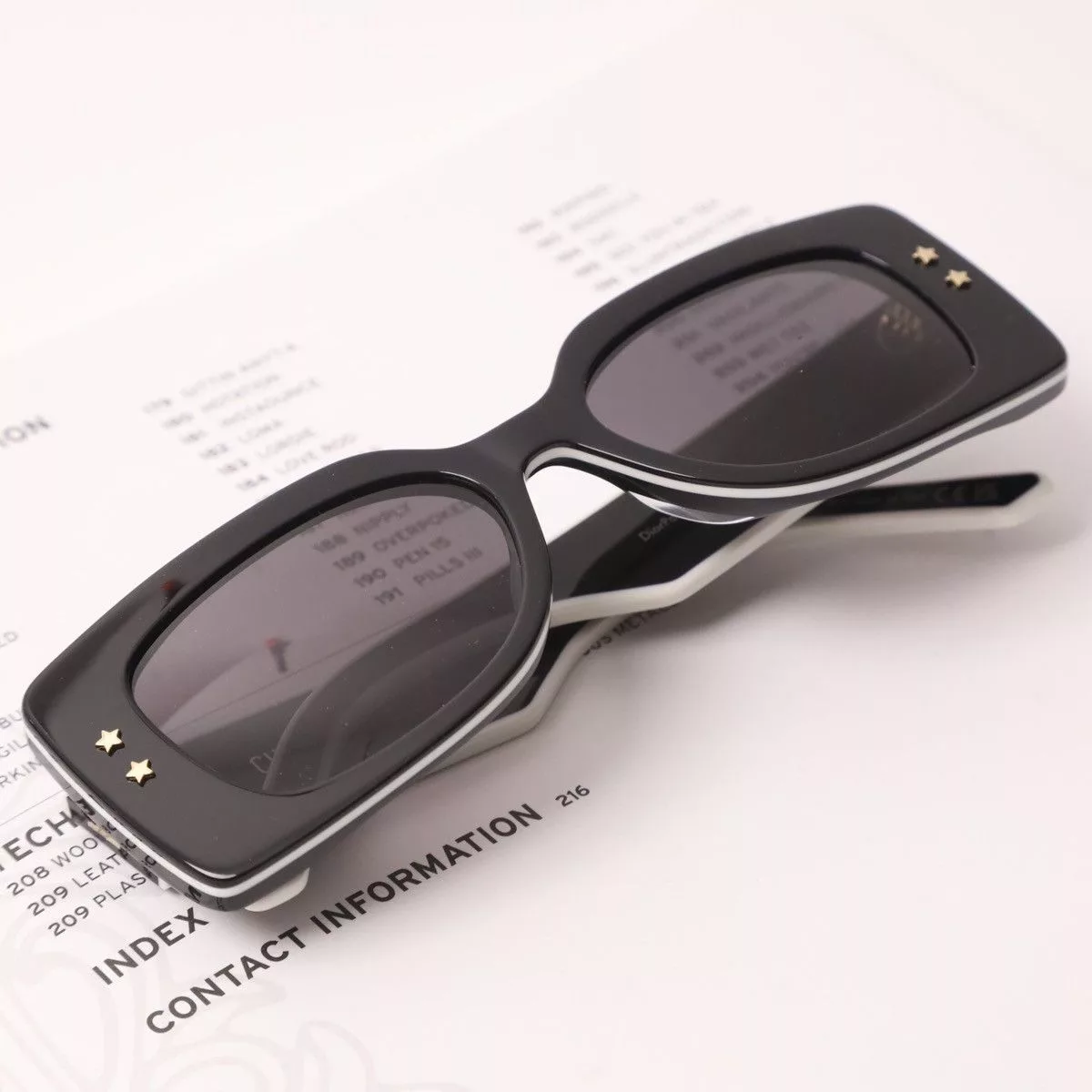 Dior Sunglasses DIOR DIORPACIFIC S1U SUNGLASSES Black