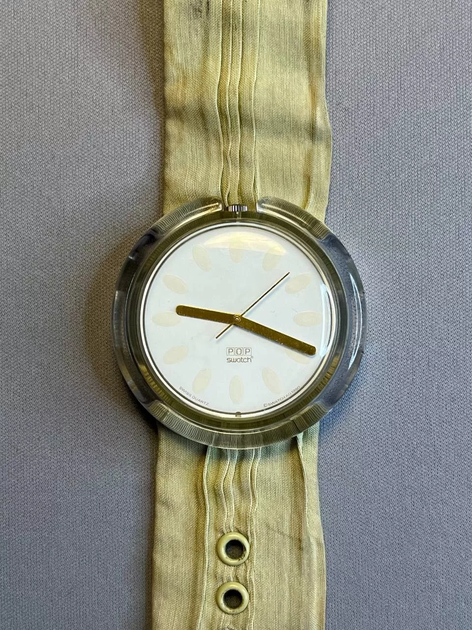 Swatch Watches Swatch × Vintage Pop Swatch PWK146 NYMPHAEA 1991' White