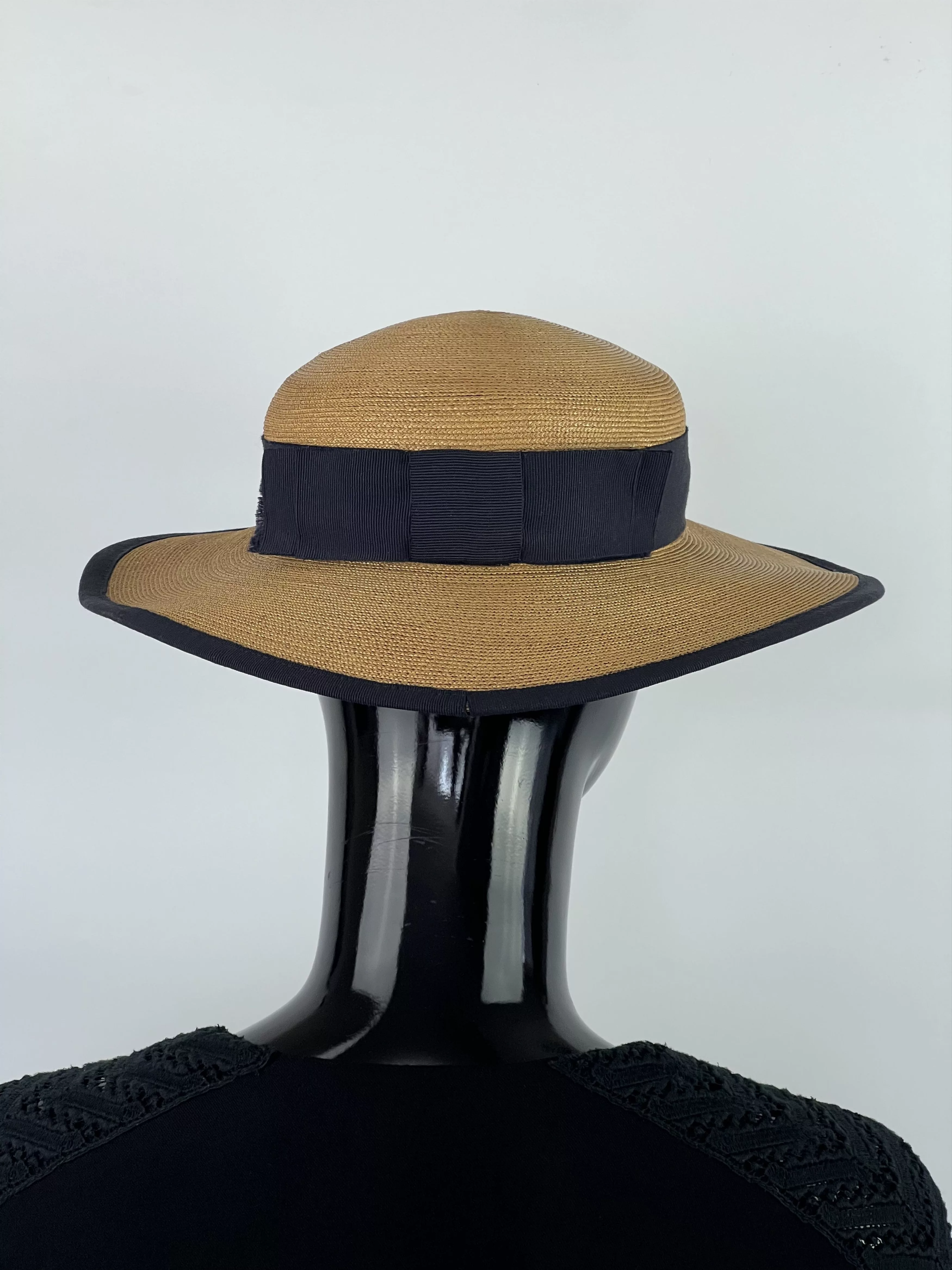 Designer Hats Designer × Vintage Marzi Firenze Straw Hat One Size Beige