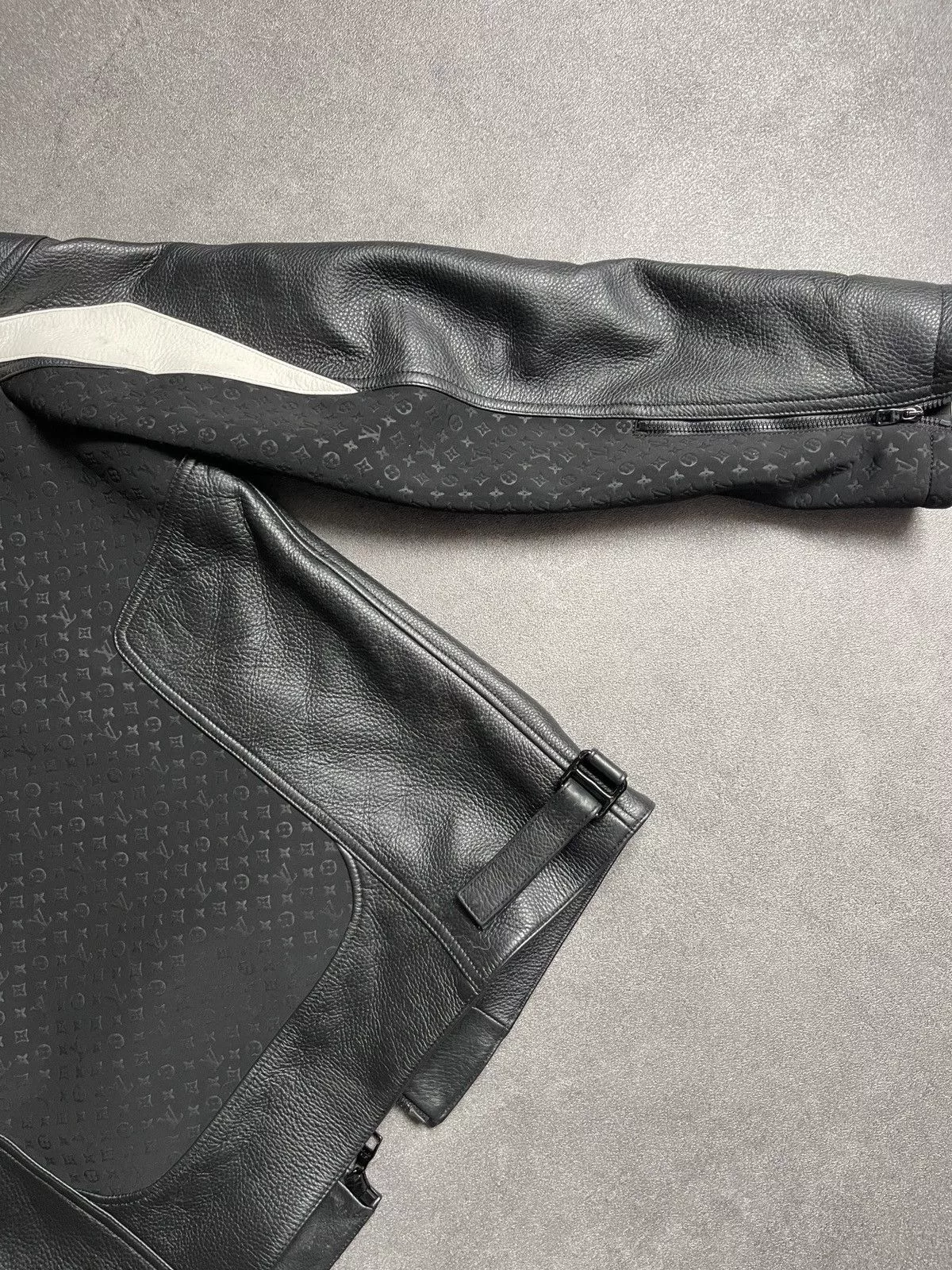 Louis Vuitton Leather Jackets Louis Vuitton Blouson Jacket Black