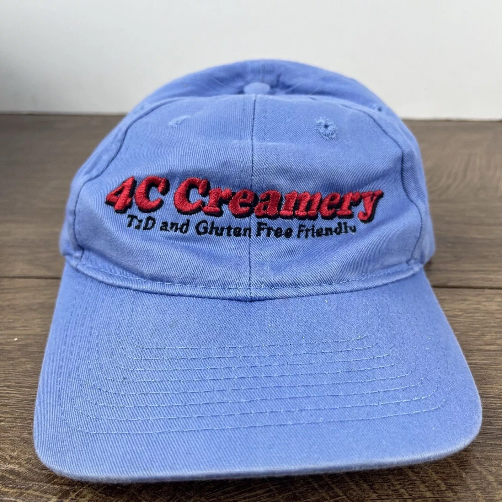 Other Hats Other 4C Creamery Hat Blue Adjustable Hat Blue Adult Size Hat
