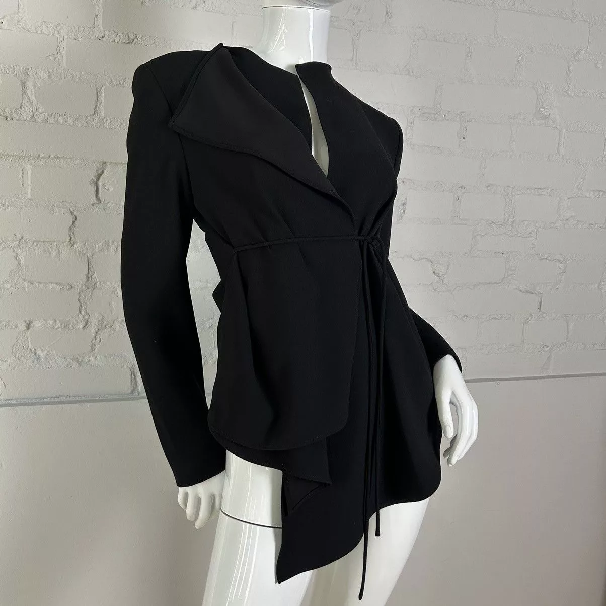 Vintage Jackets Vintage asymmetric jacket Black Avant-Garde