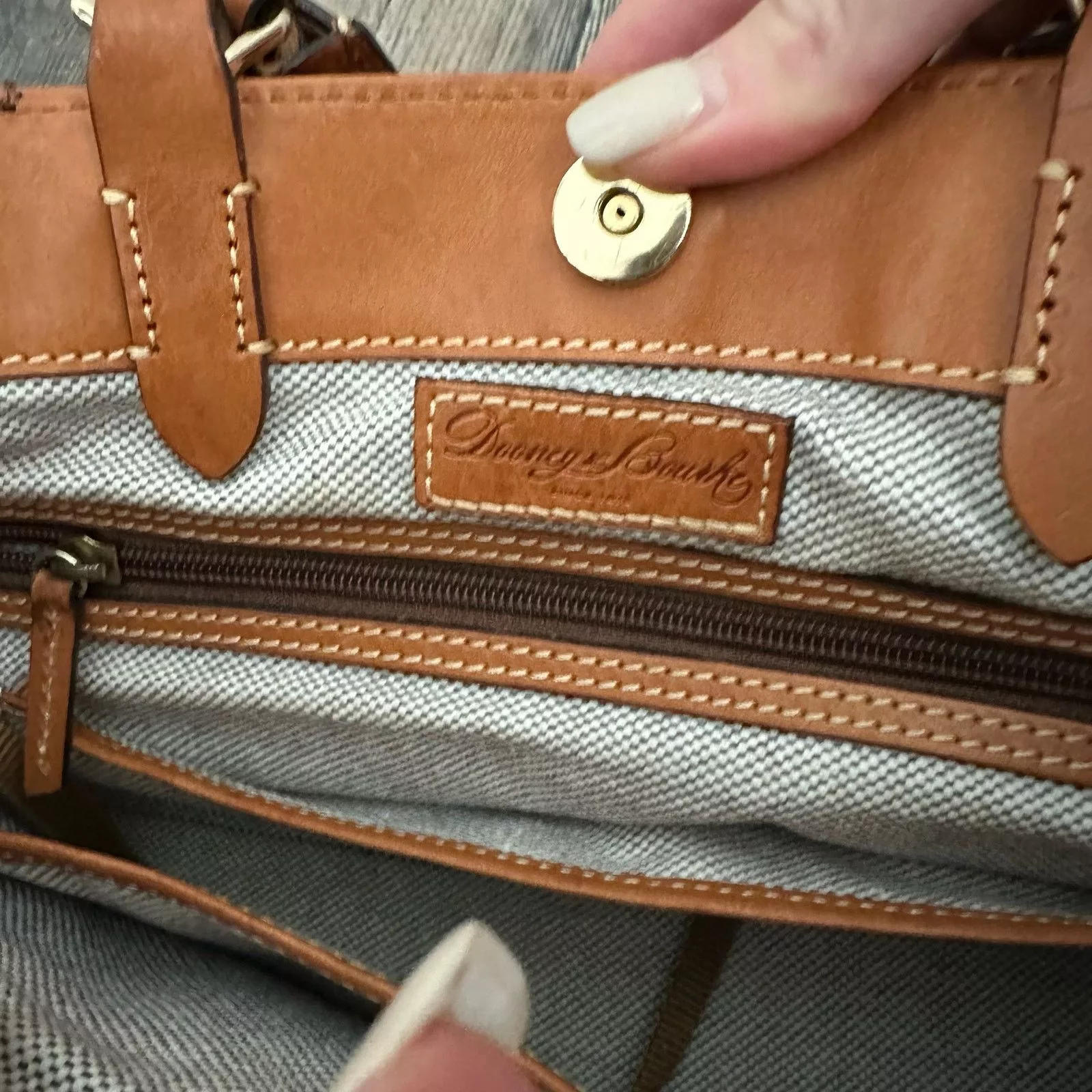 Dooney & Bourke Crossbody Bags Dooney & Bourke City Python Embossed Leather Barlow Satchel Multi