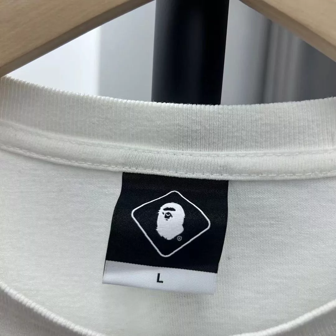 Bape Short Sleeve T Shirts BAPE LIMITED TEE White