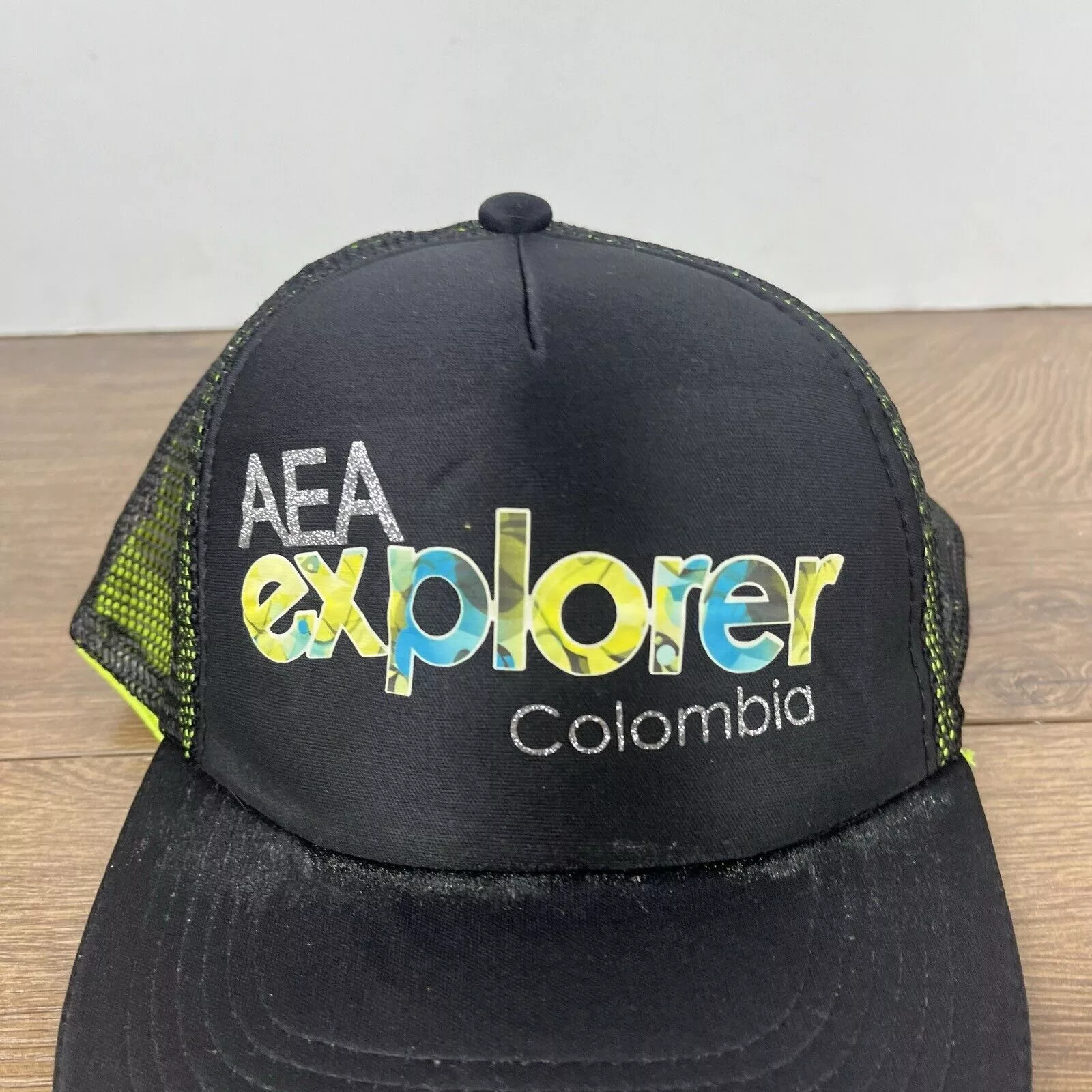 Columbia Hats AEA Explorer Columbia Hat Snapback Hat Black Hat Adjustable