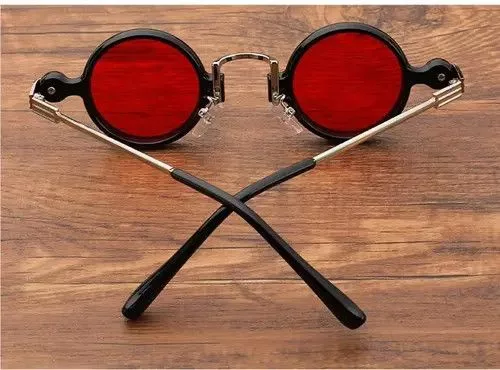 Vintage Sunglasses Vintage Retro punk sunglasses Red