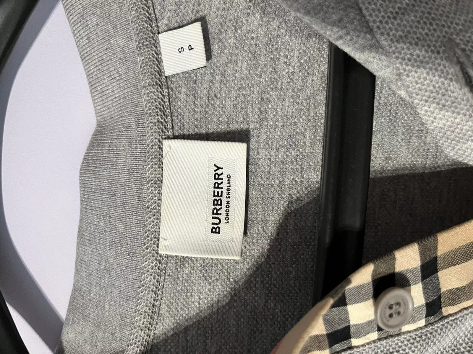 Burberry Polos Burberry Gray