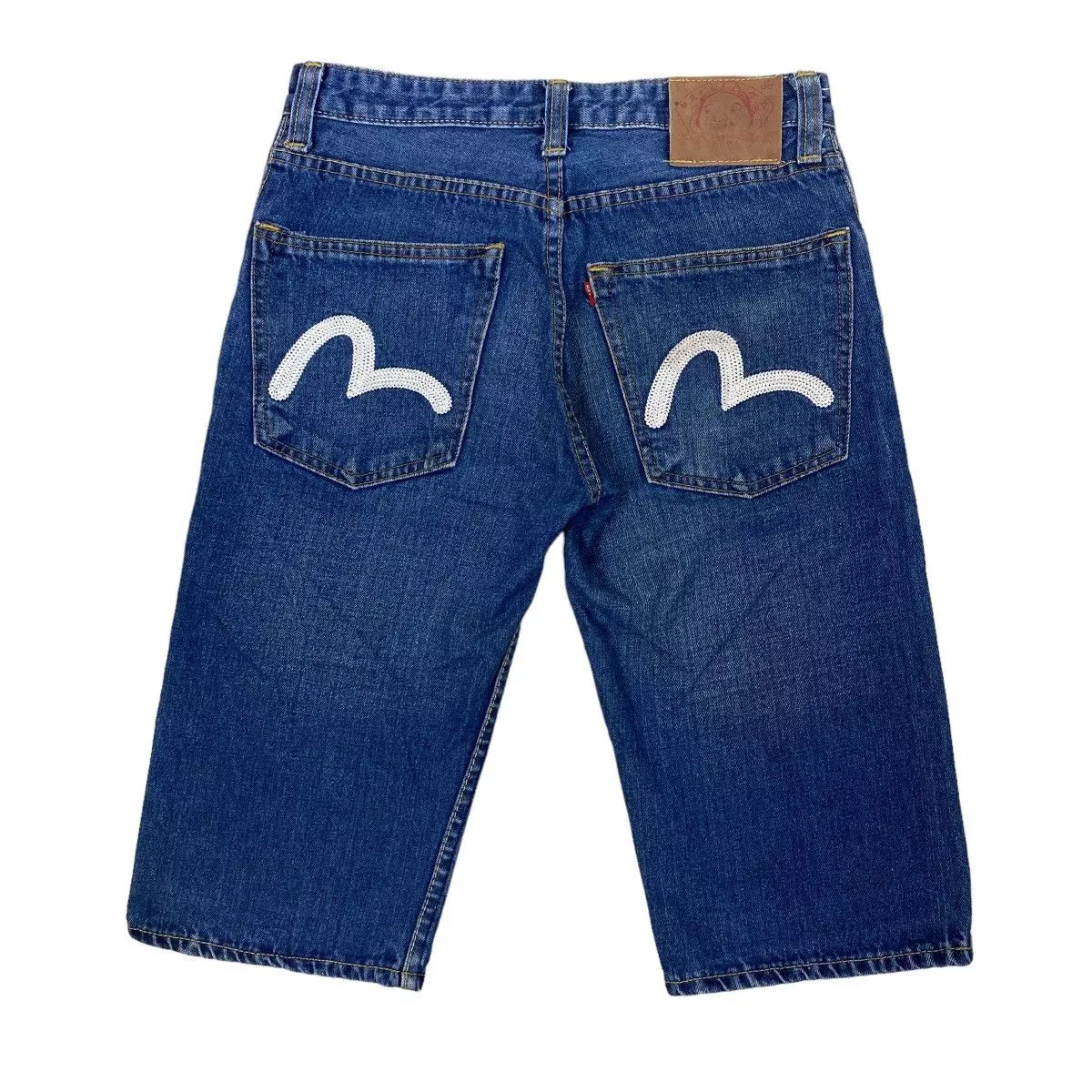 Evisu Shorts Evisu × Japanese Brand Japanese Brand Evisu Selvedge Short Pants Blue Streetwear