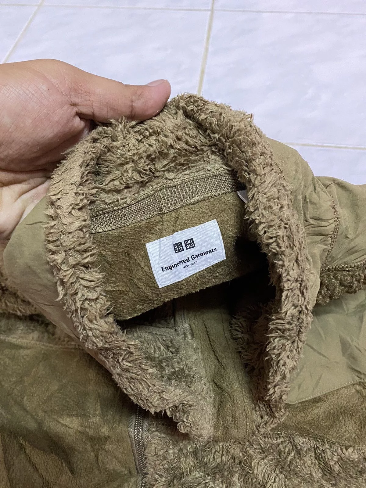 Engineered Garments Light Jackets Engineered Garments × Uniqlo Engineered Garments fleece Black