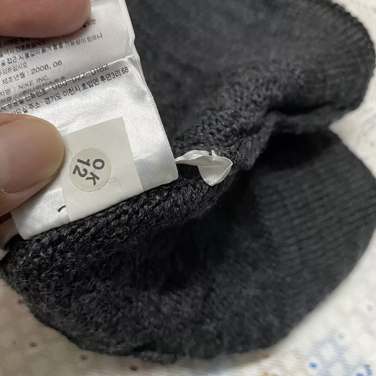 Nike Hats Nike Golf Small Logo Beanie Hat Gray