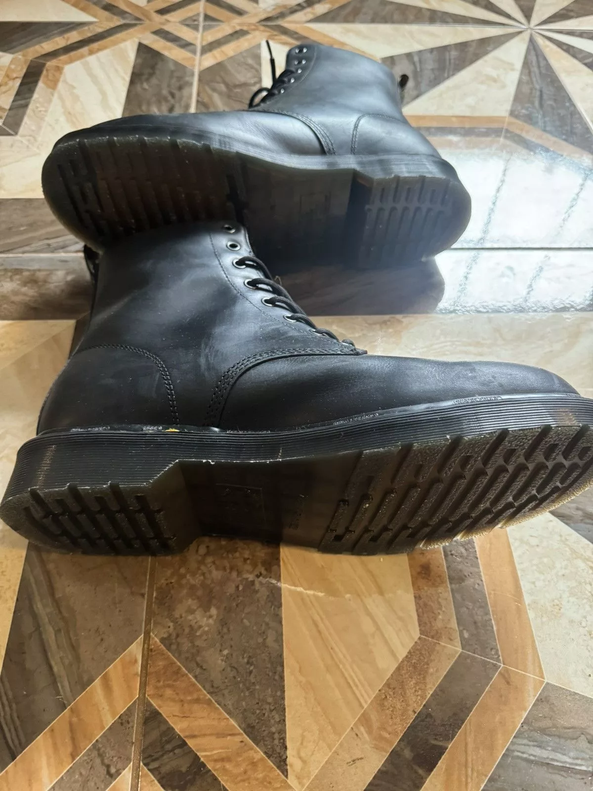 Vintage Boots Vintage Doc Marten men’s combat boot Black