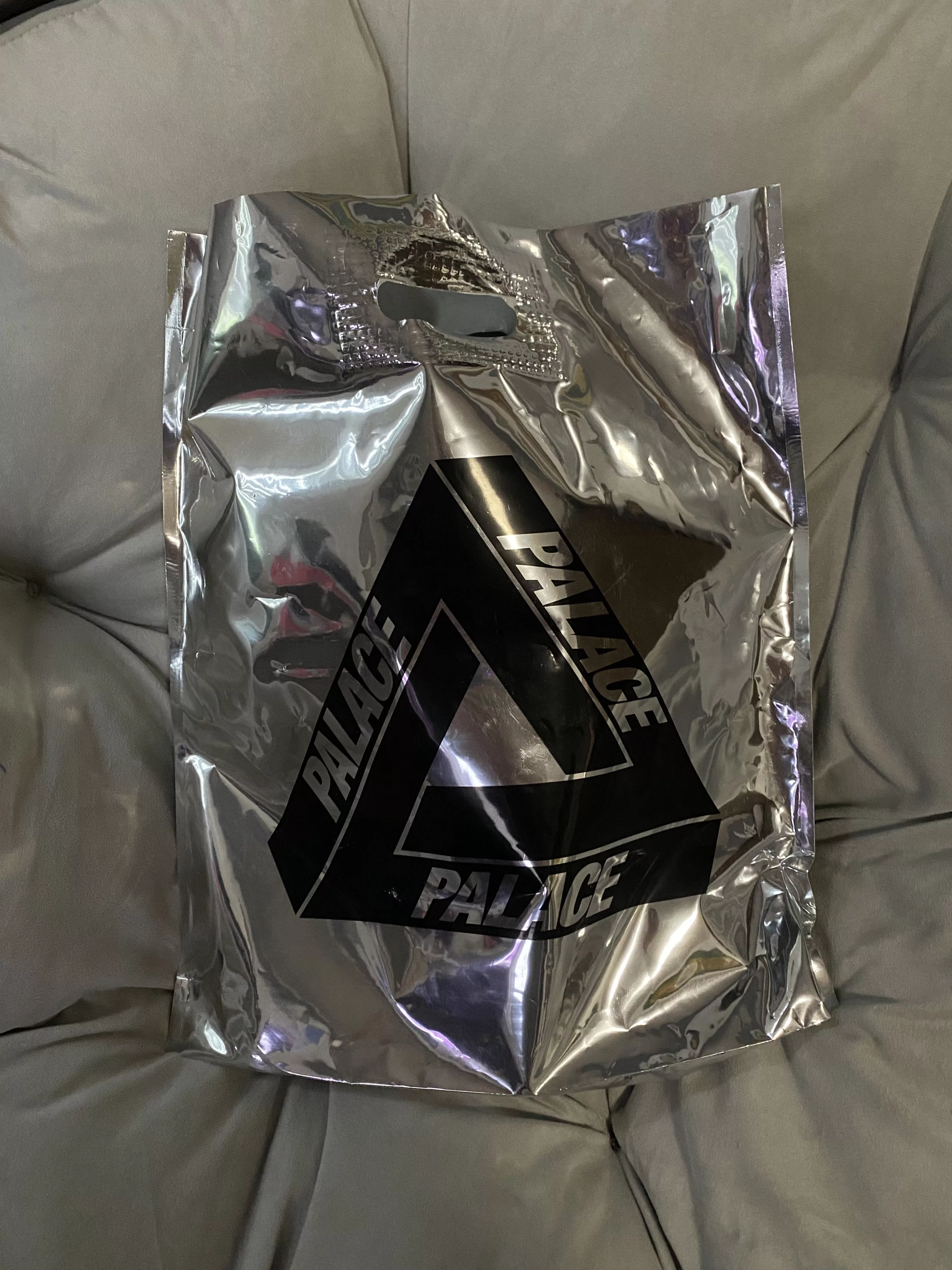Palace Sweatshirts Hoodies Palace Grey Sweatshirt Gray