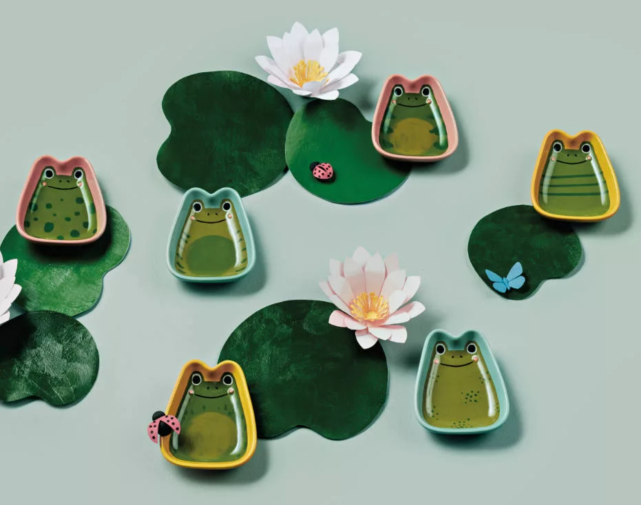 Ribbit Pinch Bowls 6/set