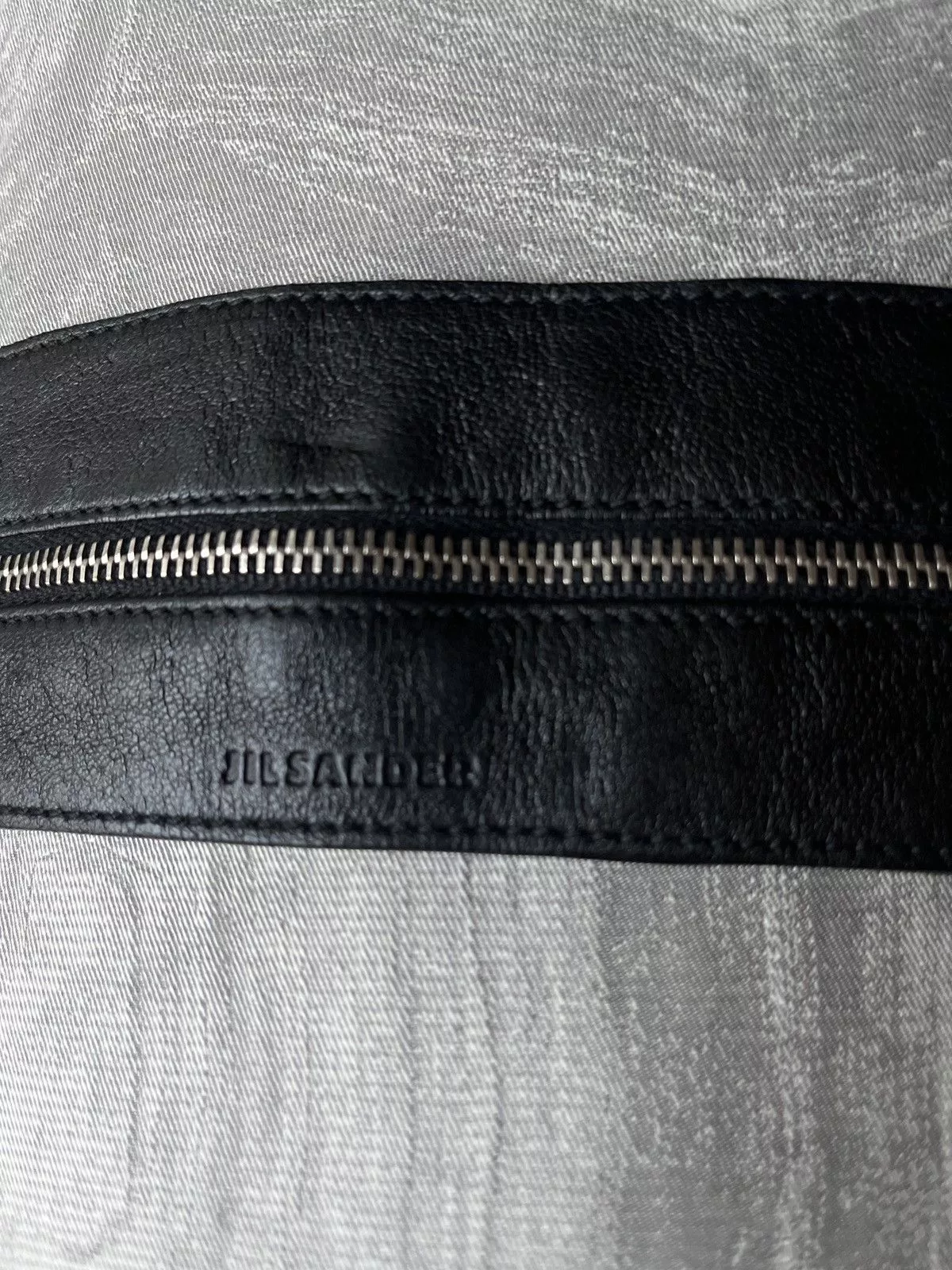 Jil Sander Wallets Jil Sander Zip Wrist Wallet Fall 2003 Black
