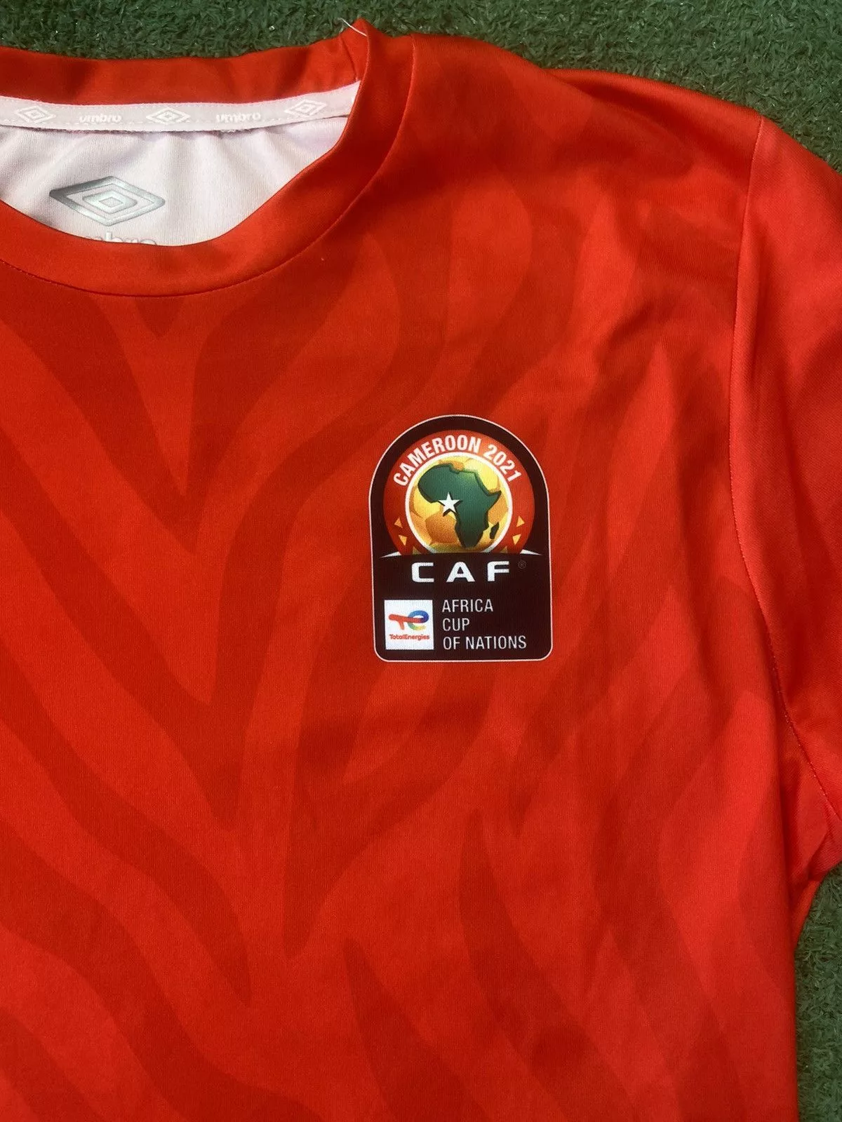 Umbro Jerseys Umbro cameroon tshirt Jersey Africa cup Red