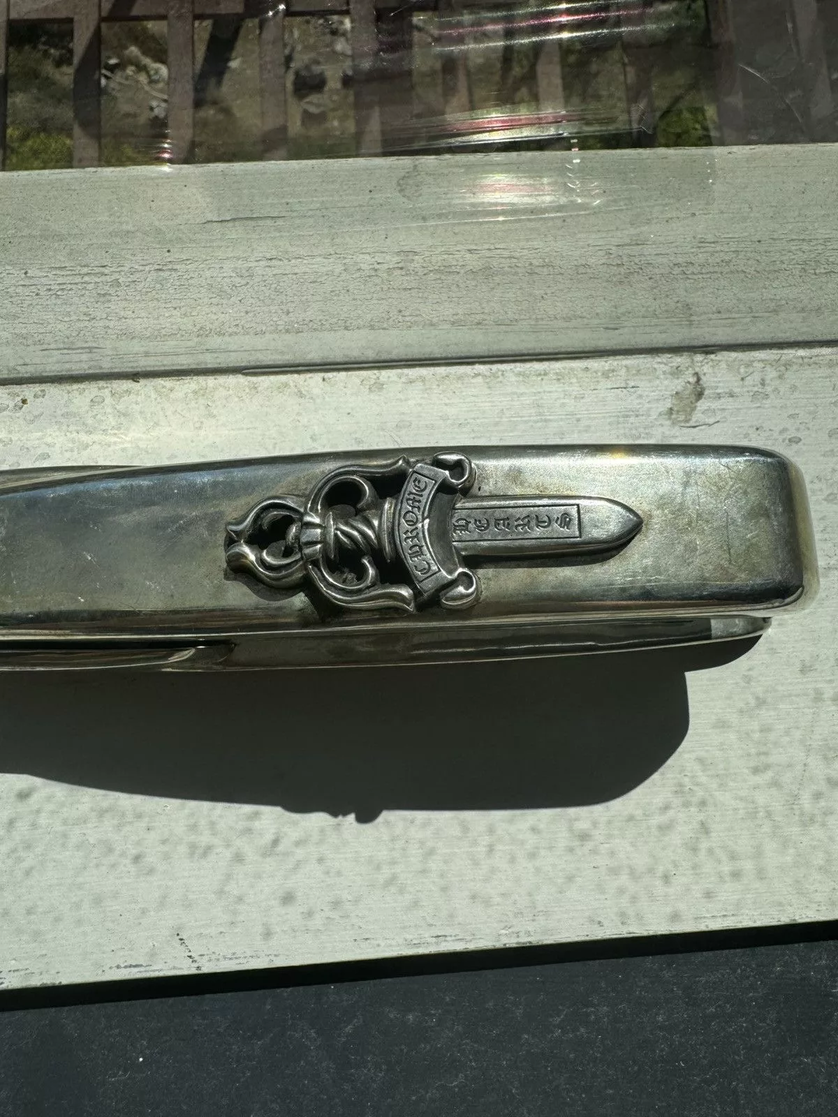 Chrome Hearts Miscellaneous Chrome Hearts Silver Dagger Stapler