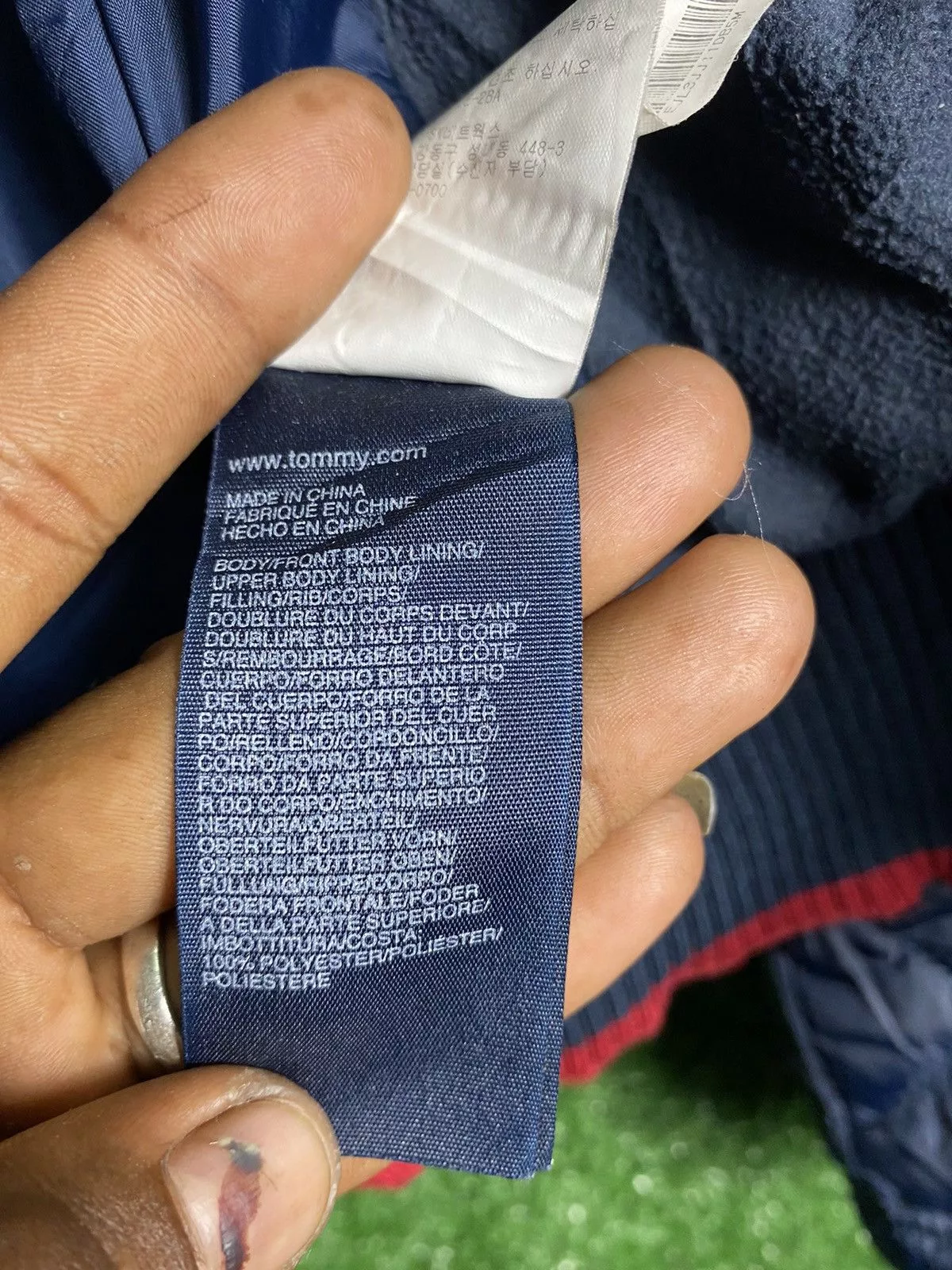 Tommy Hilfiger Light Jackets Tommy Hilfiger TOMMY HILFINGER QUILTED DOWN JACKET Blue Streetwear