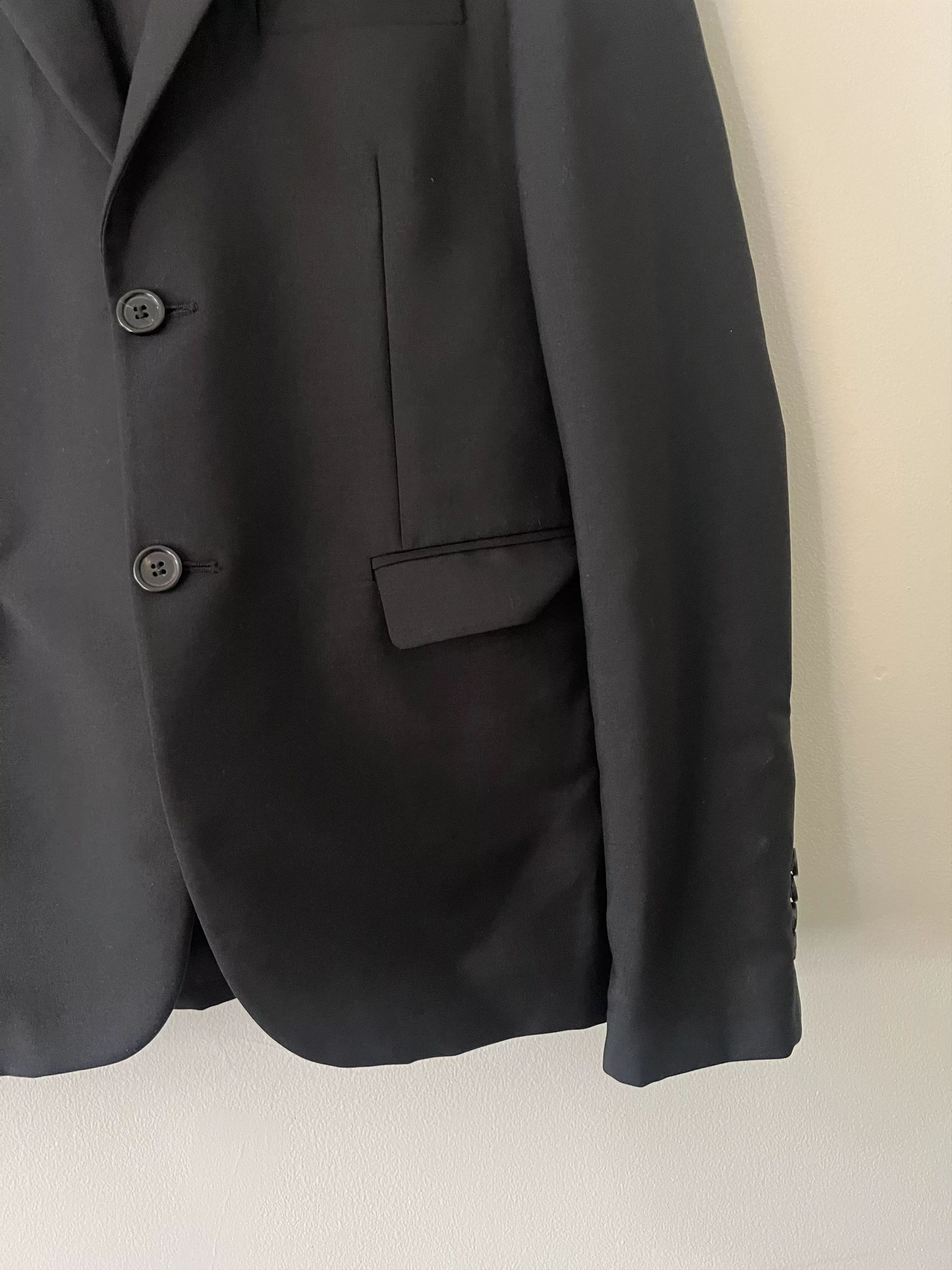 Acne Studios Suits Acne Studios Black Suit