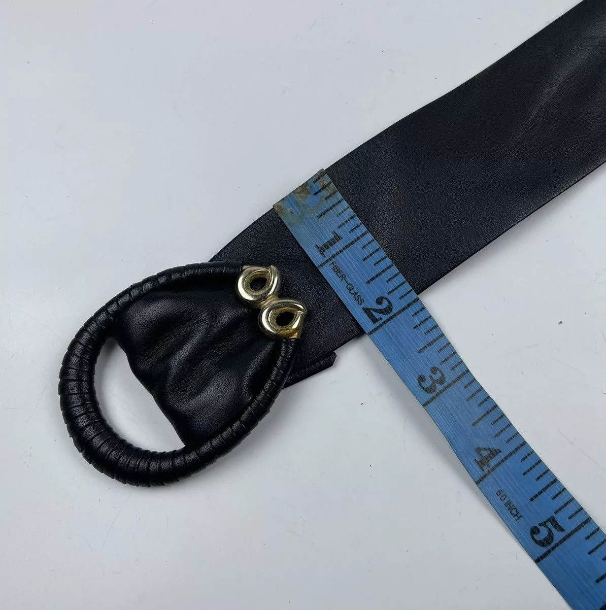 Genuine Leather Belts Genuine Leather × Japanese Brand yuki torii leather belt tc18 Black