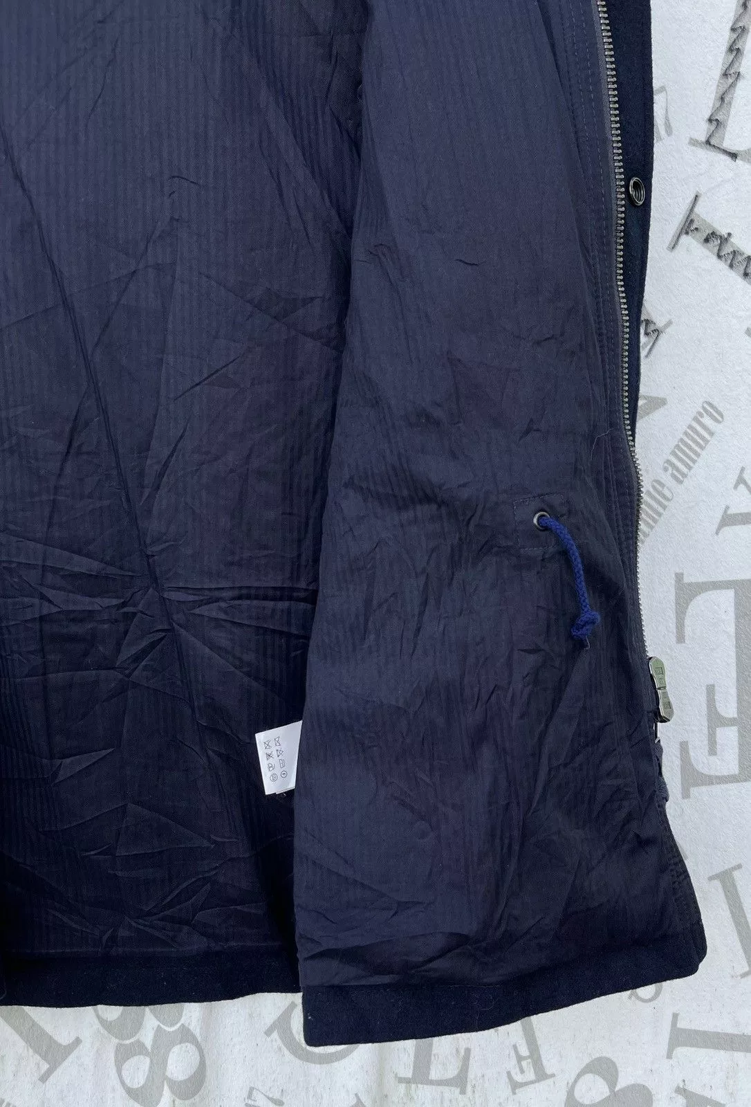 Designer Light Jackets Designer × monkey time Monkey Time Hoodie Jacket Blue Streetwear