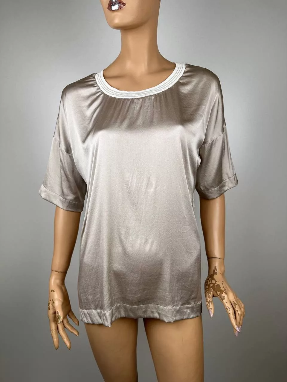 Panicale Short Sleeve T Shirts T-shirt Panicale Gray