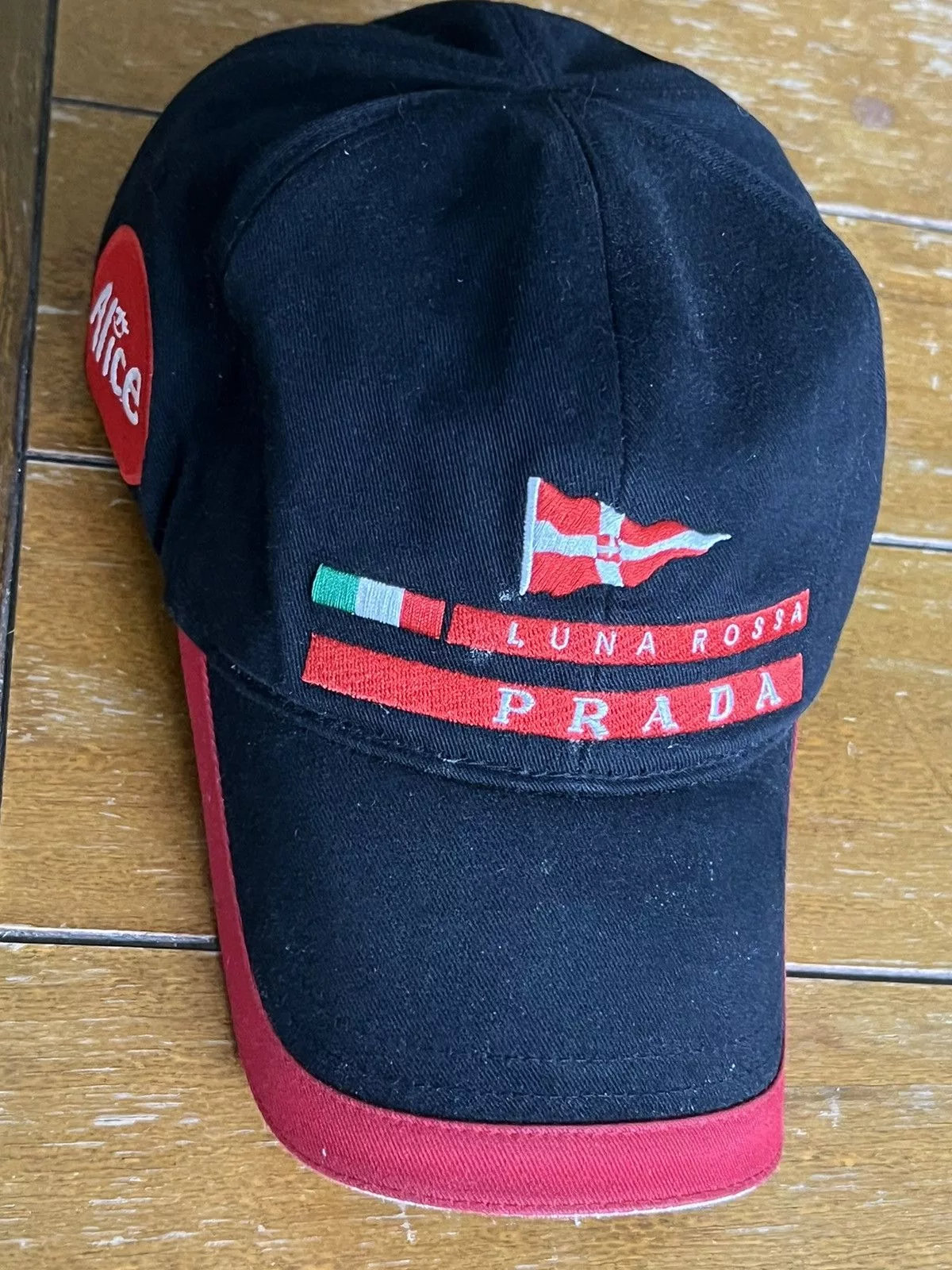 Prada Hats Prada Linea Rossa vintage promotional hat Black
