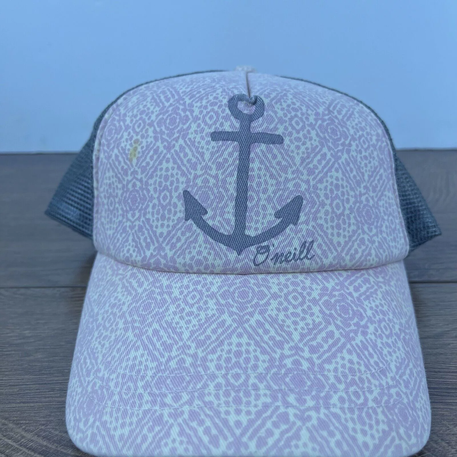Other Hats Other O'neill Hat Anchor Snapback Hat Pink Hat Adjustable Pink Adu