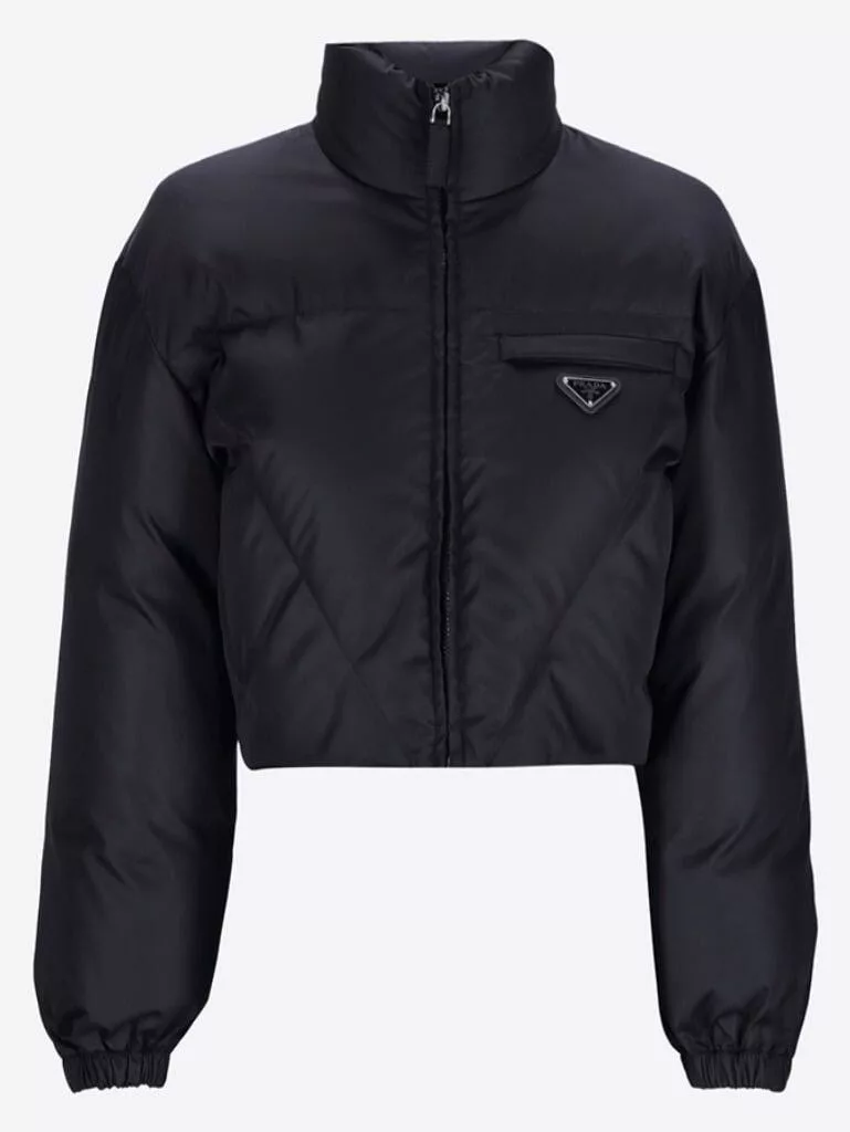 Prada Jackets Prada Re-nylon down jacket Black