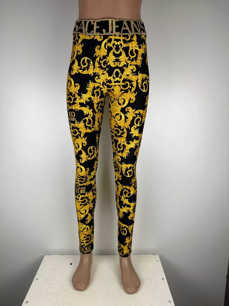 Versace Jeans Couture Leggings Versace Couture Gold