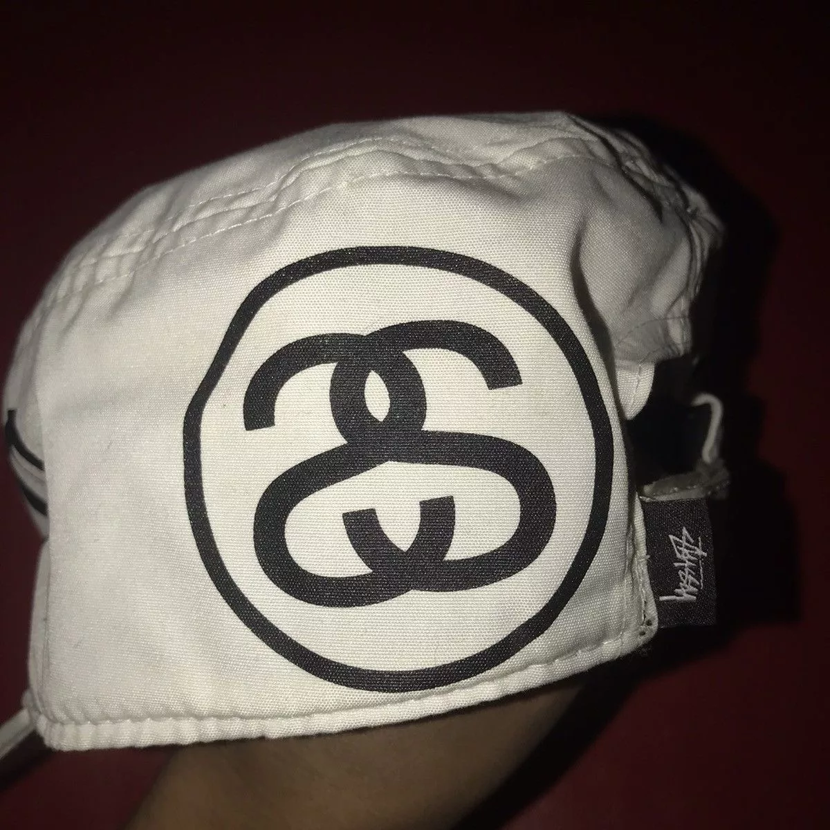 Stussy Hats Stussy × Vintage Stussy Cap White
