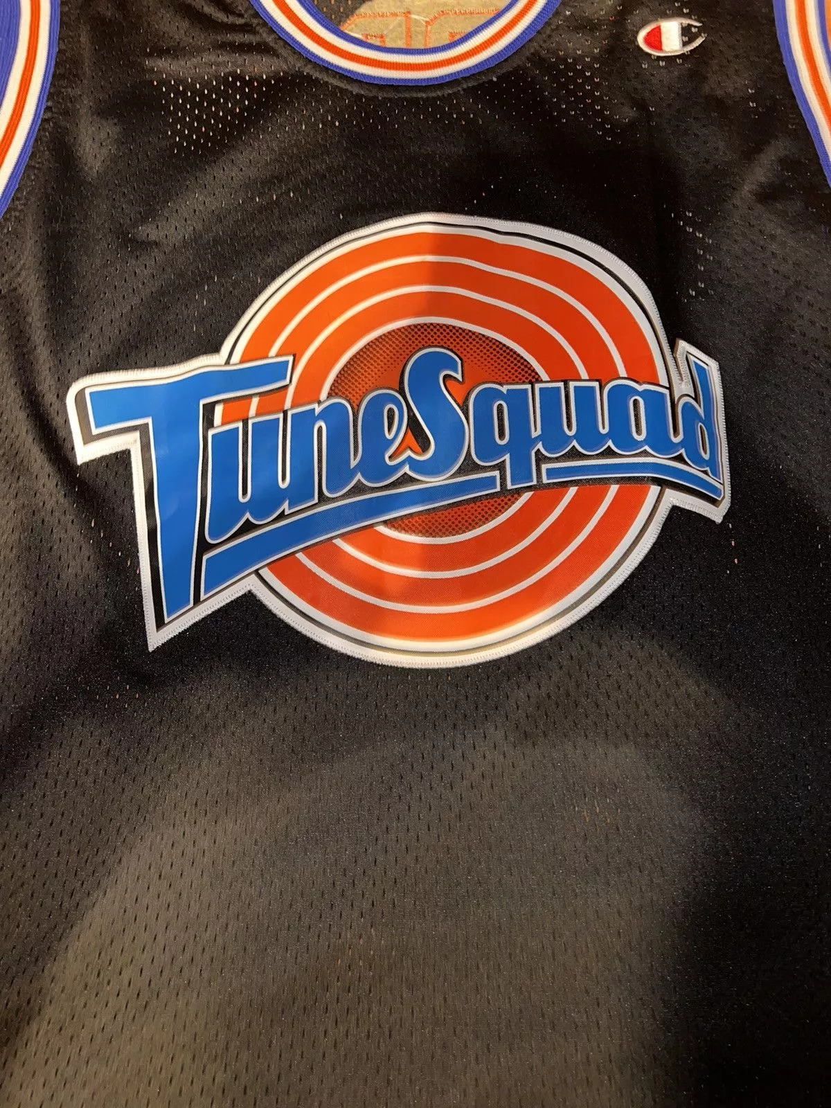 Champion Jerseys Michael Jordan Tune Squad jersey stitched champion Black