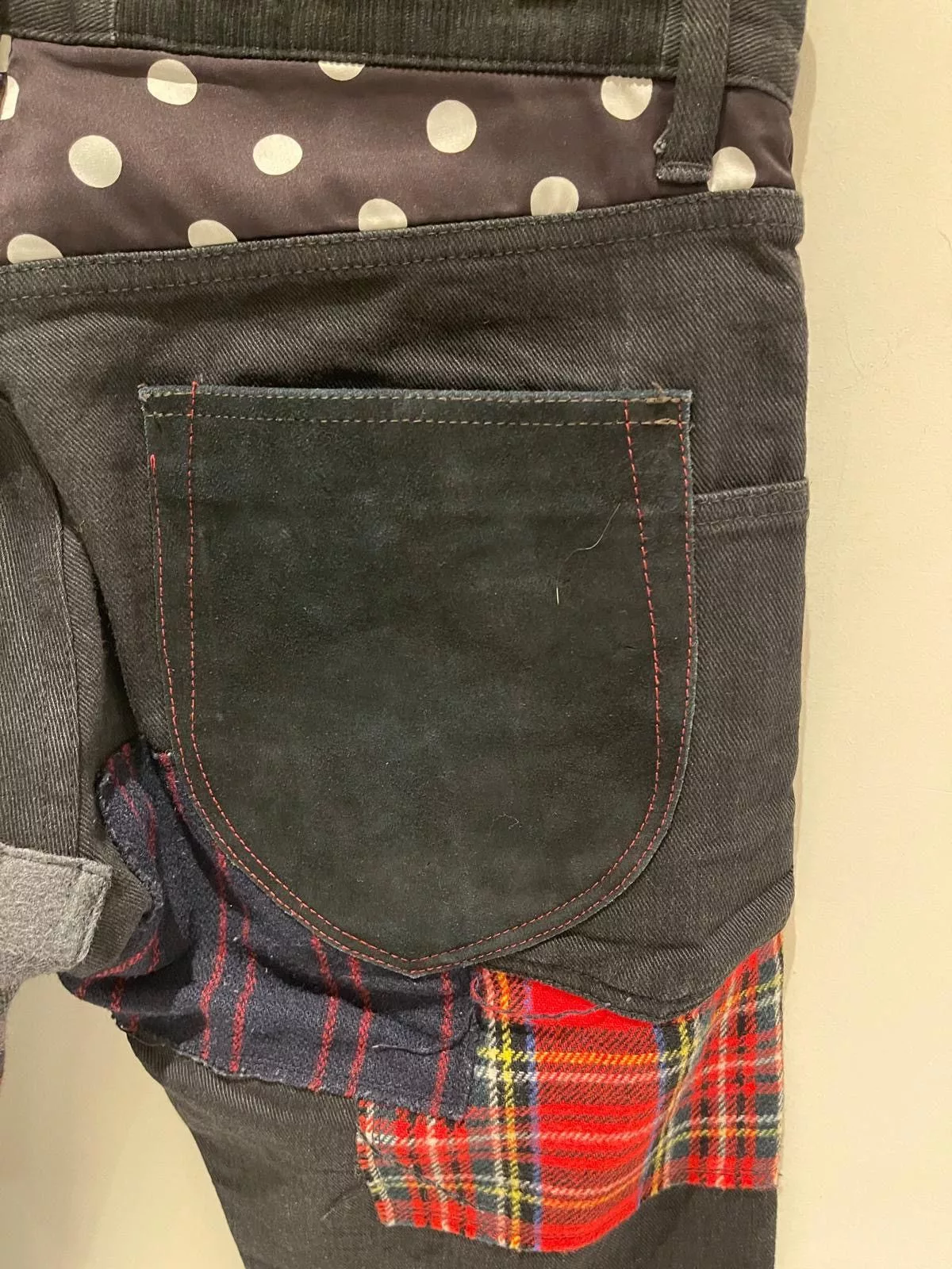 Junya Watanabe Casual Pants Junya Watanabe Patchwork Denim Pants Blue
