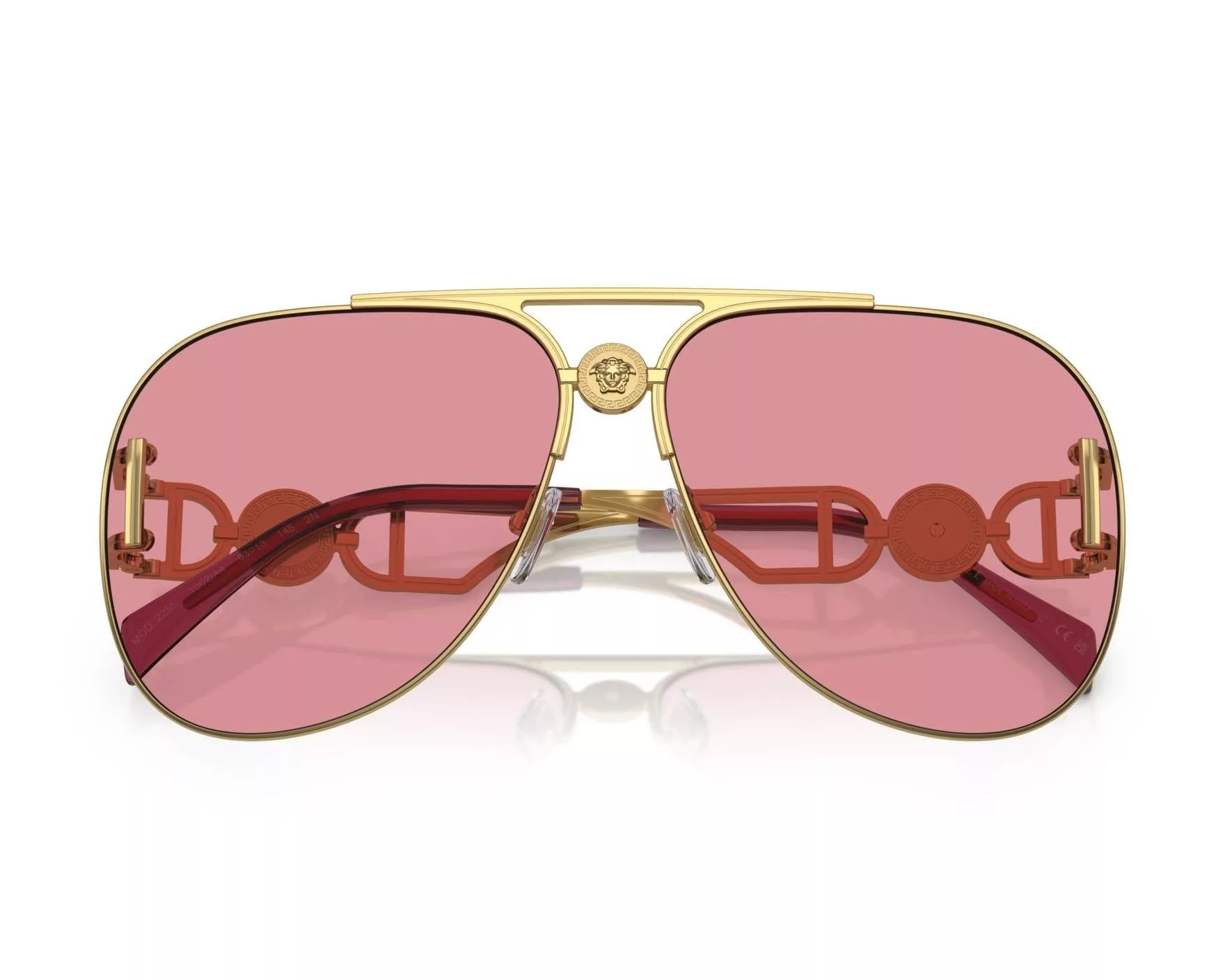 Versace Sunglasses NEW Versace VE2255-1002A4 Gold