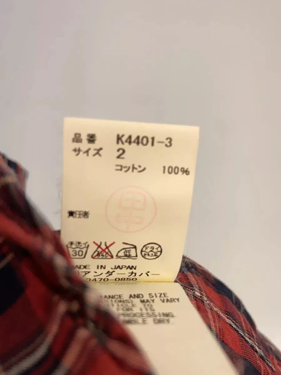 Undercover Shirts Button Ups Undercover AW12 Plaid Button Shirt Multi